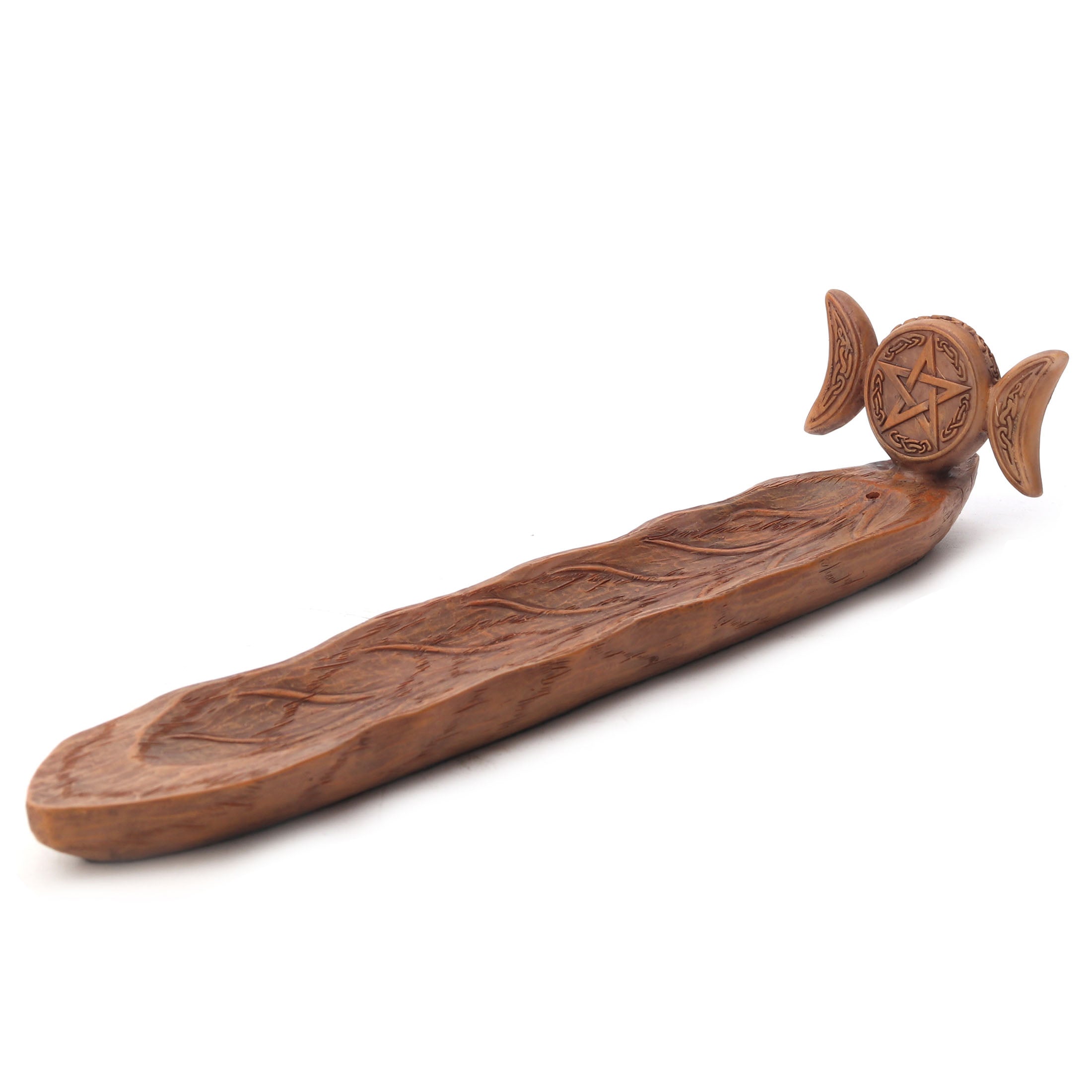 Triple Moon Pentagram Sigil Incense Holder