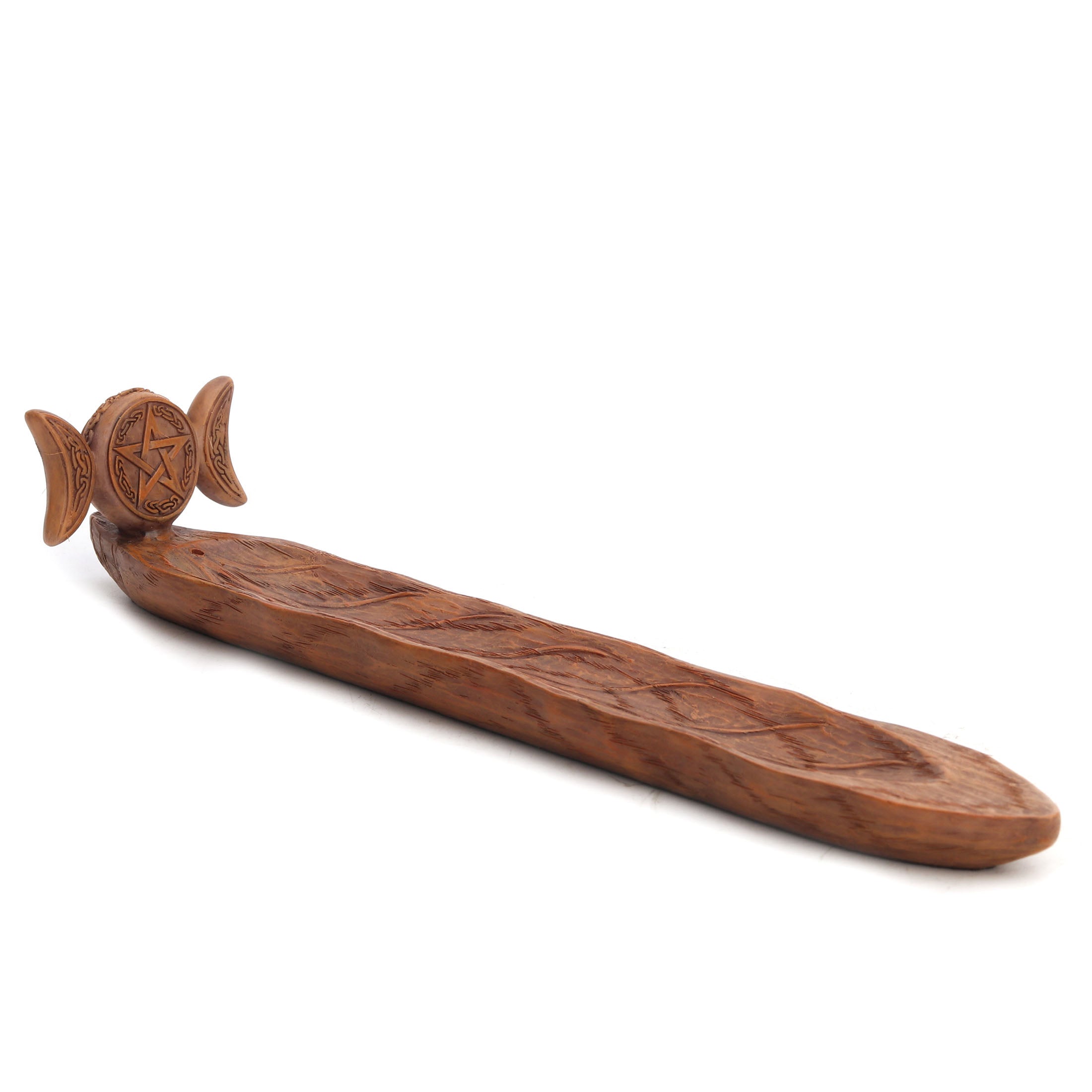 Triple Moon Pentagram Sigil Incense Holder