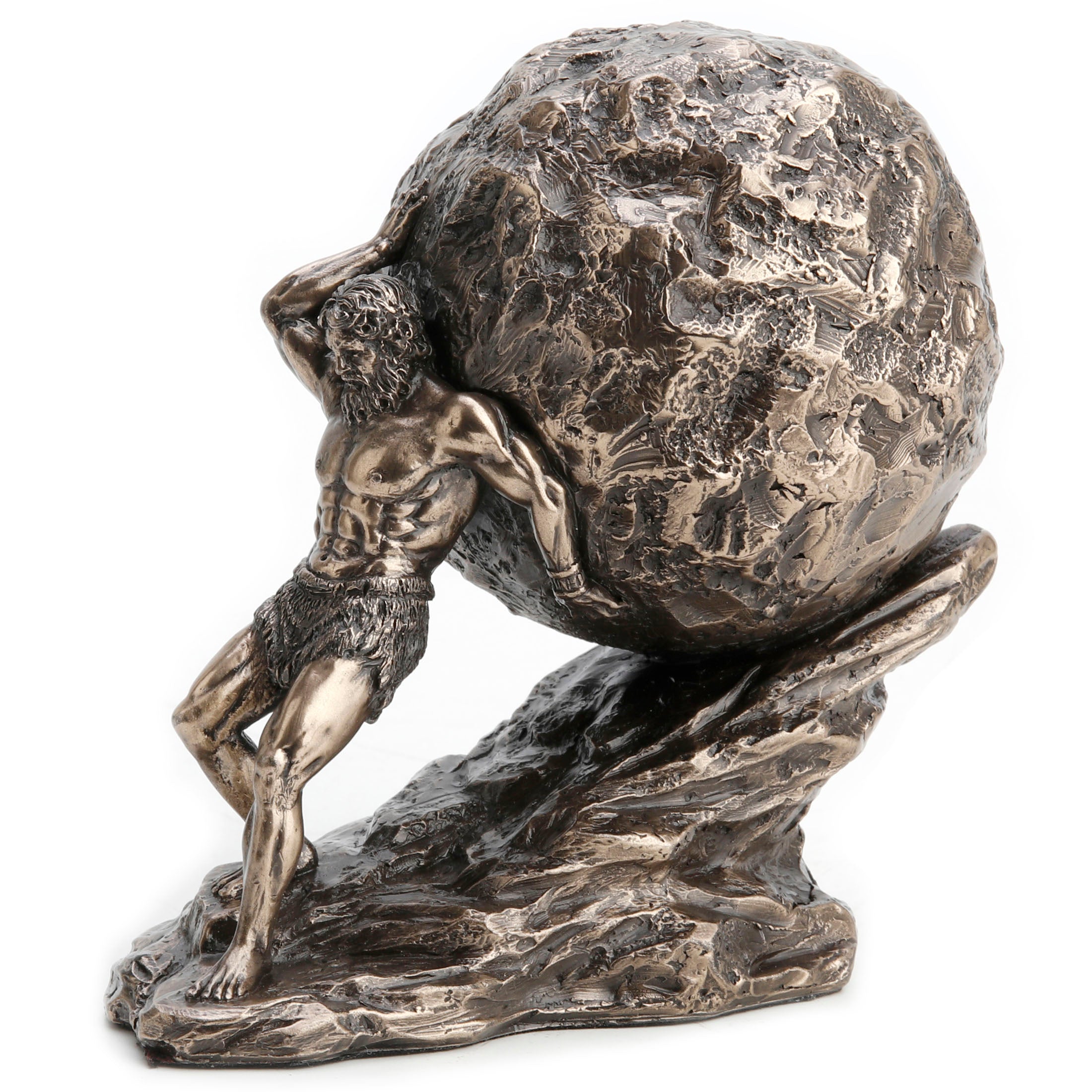 Sisyphus Rolling The Boulder