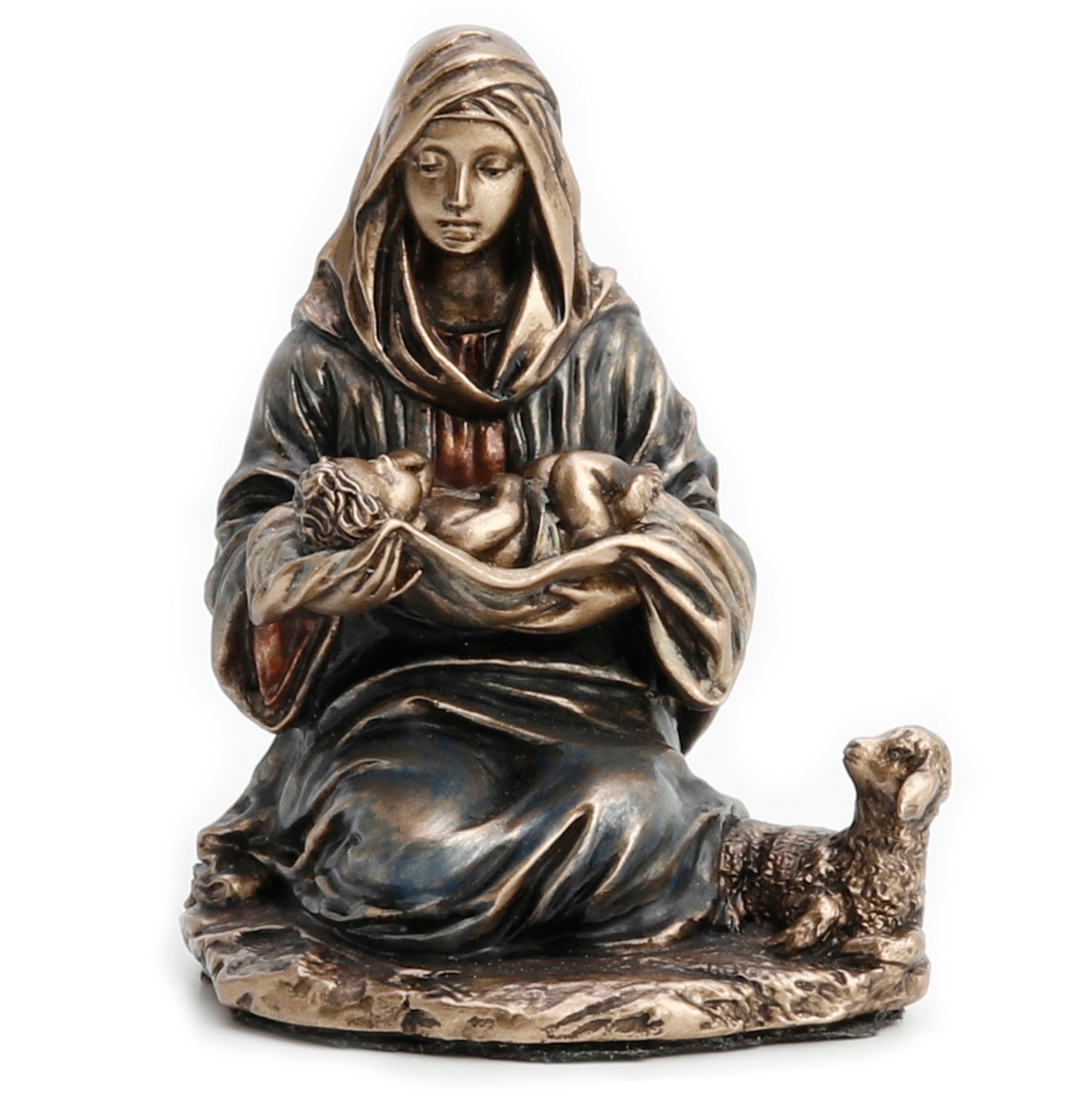 Sitting Mary Holding Baby Jesus