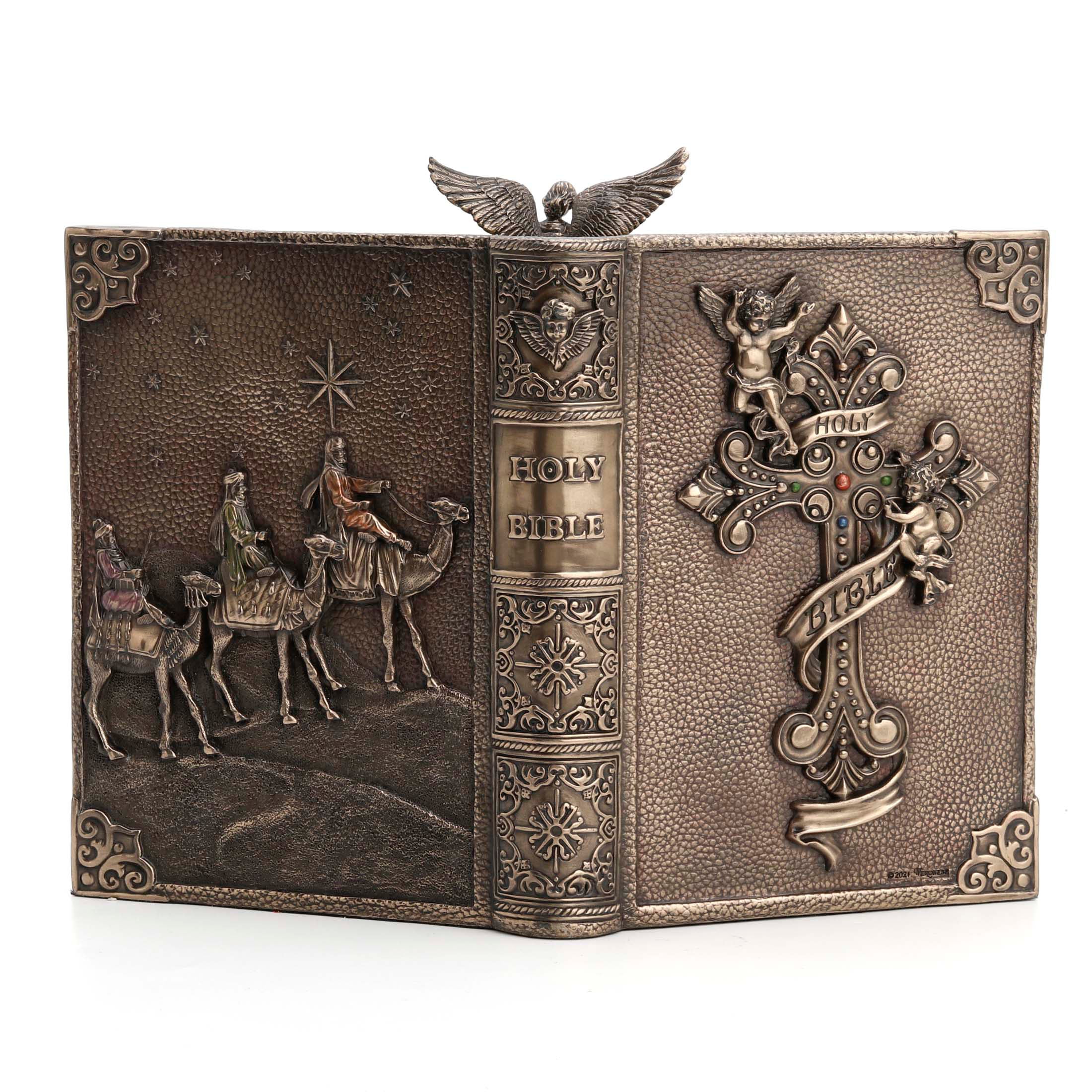 Holy Bible Nativity Stand