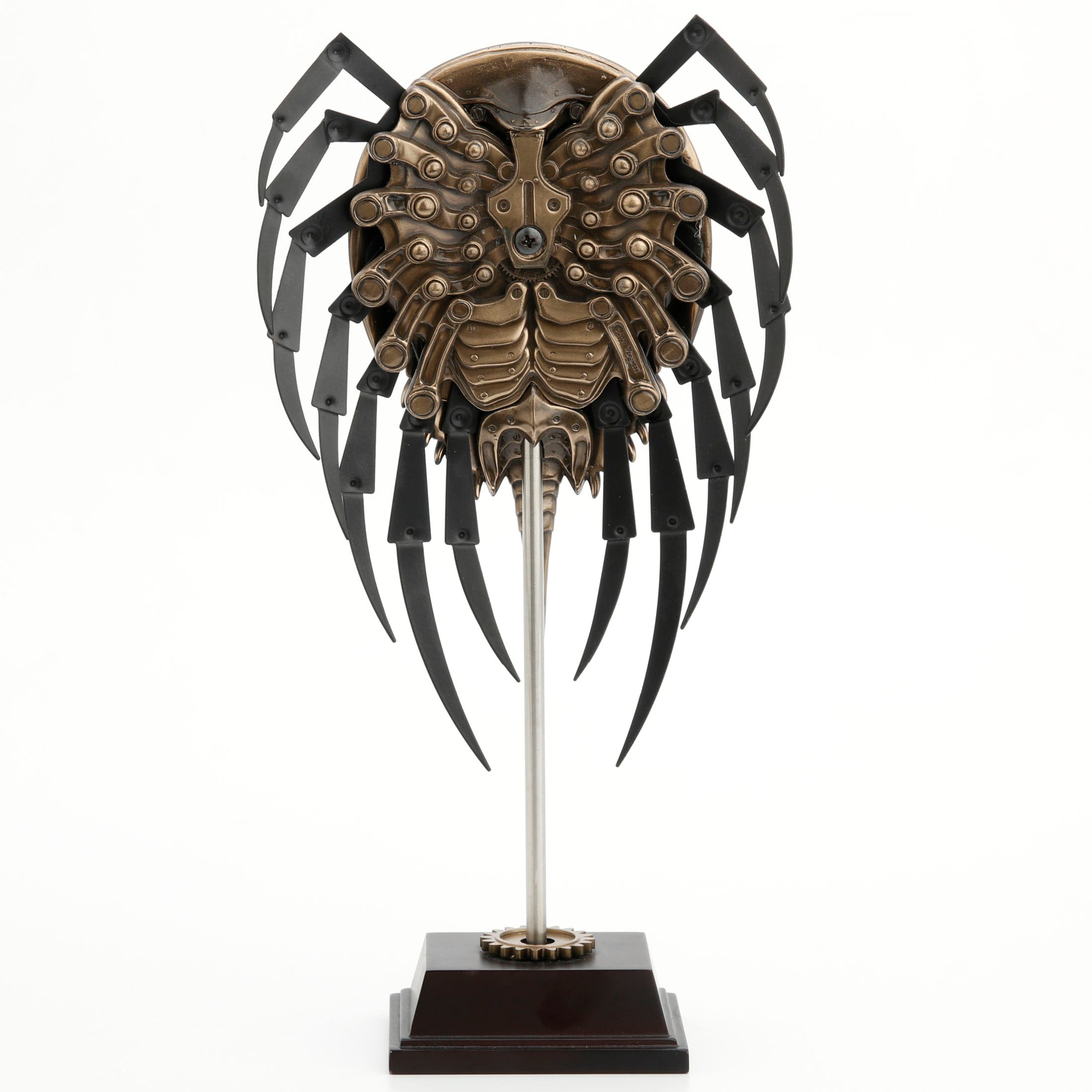 Steampunk Horseshoe Crab On Display Stand