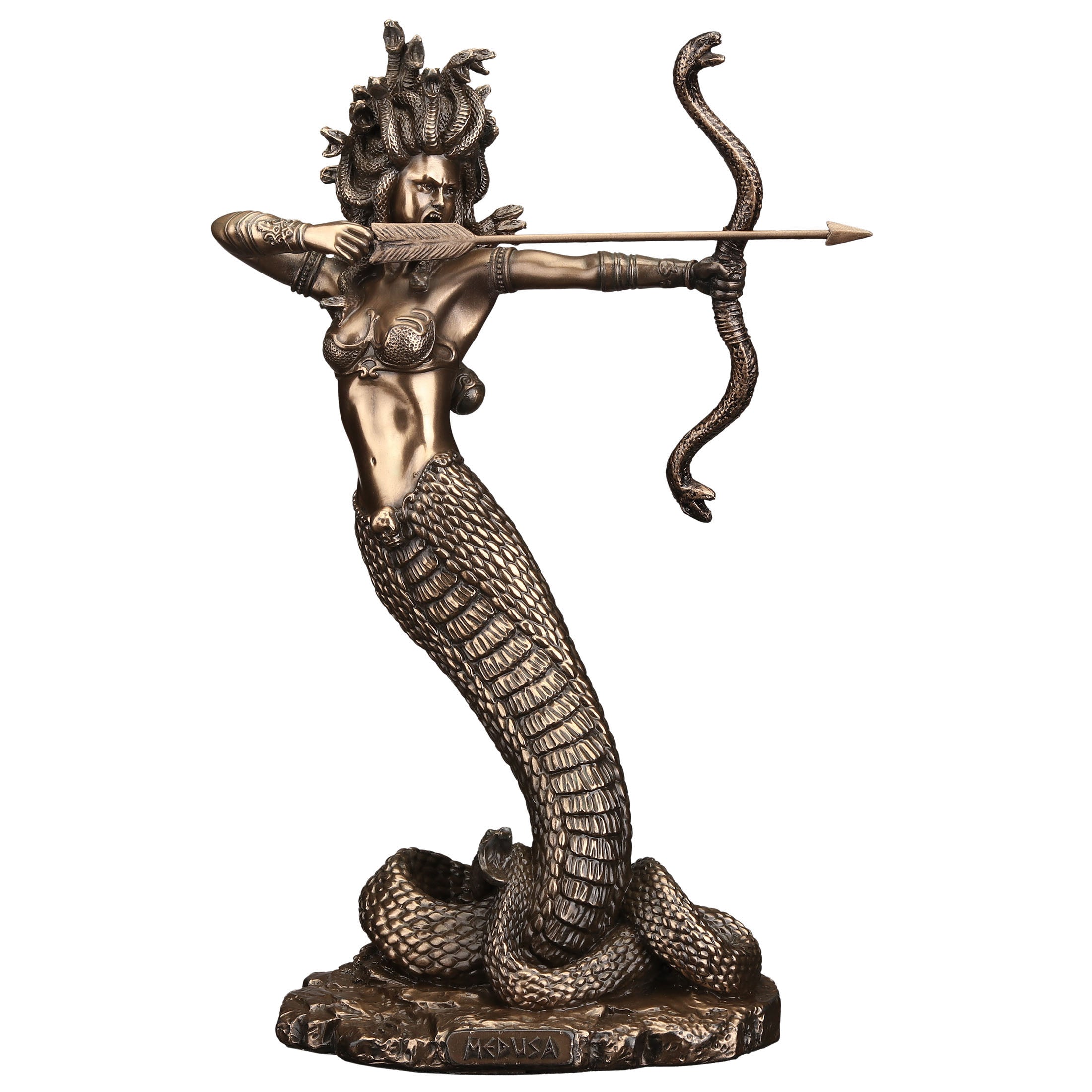 Furious Medusa Shooting Arrow
