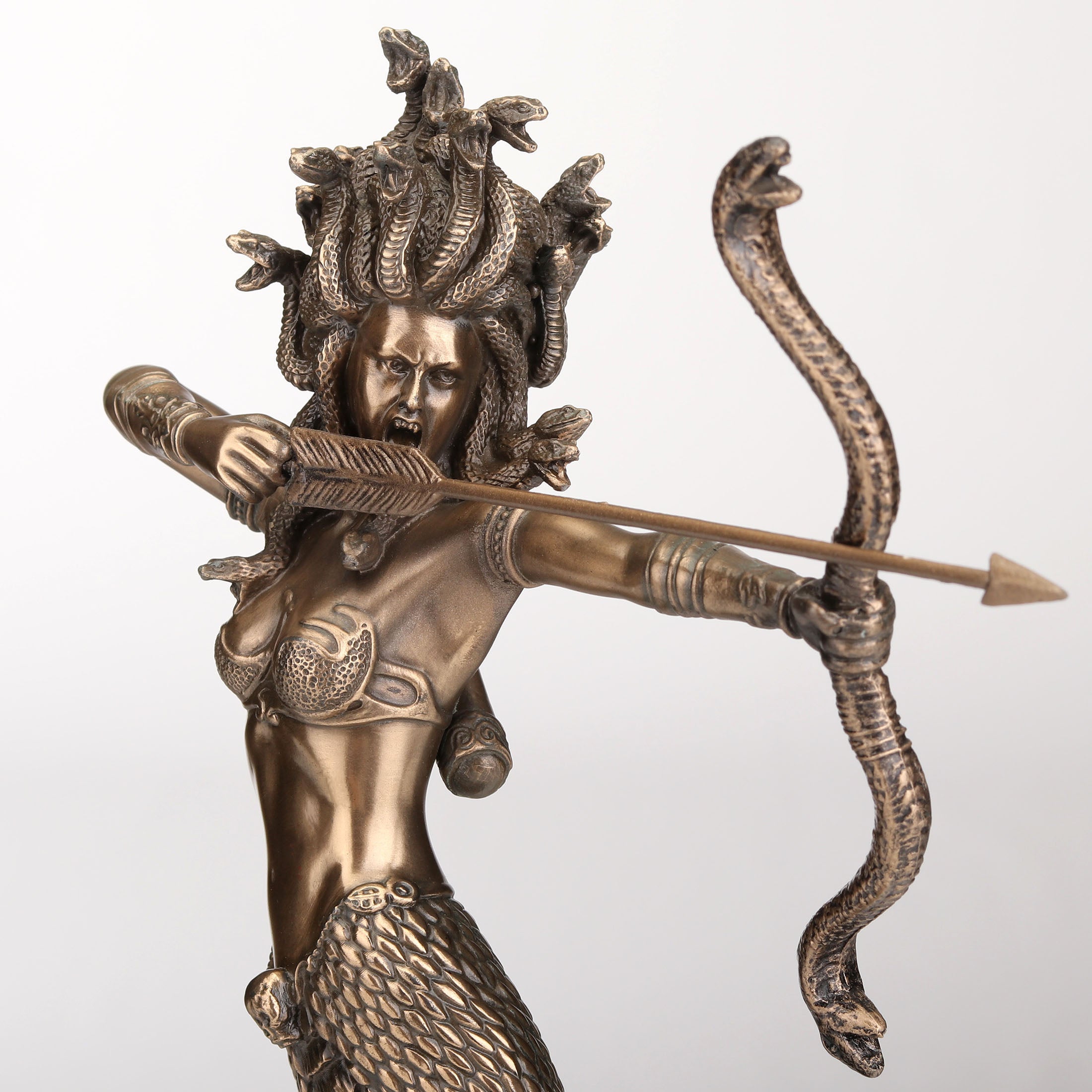 Furious Medusa Shooting Arrow