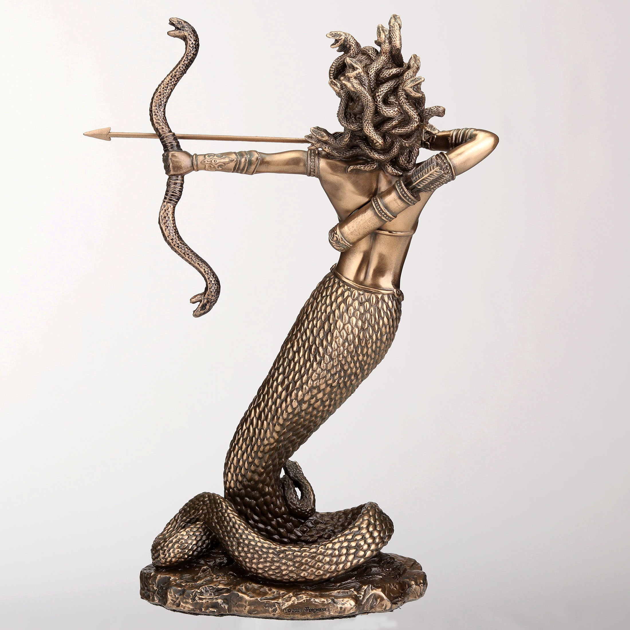 Furious Medusa Shooting Arrow