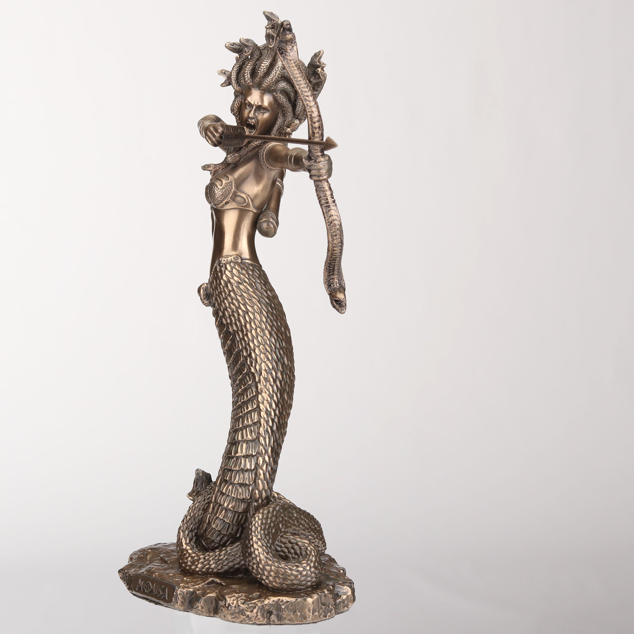Furious Medusa Shooting Arrow