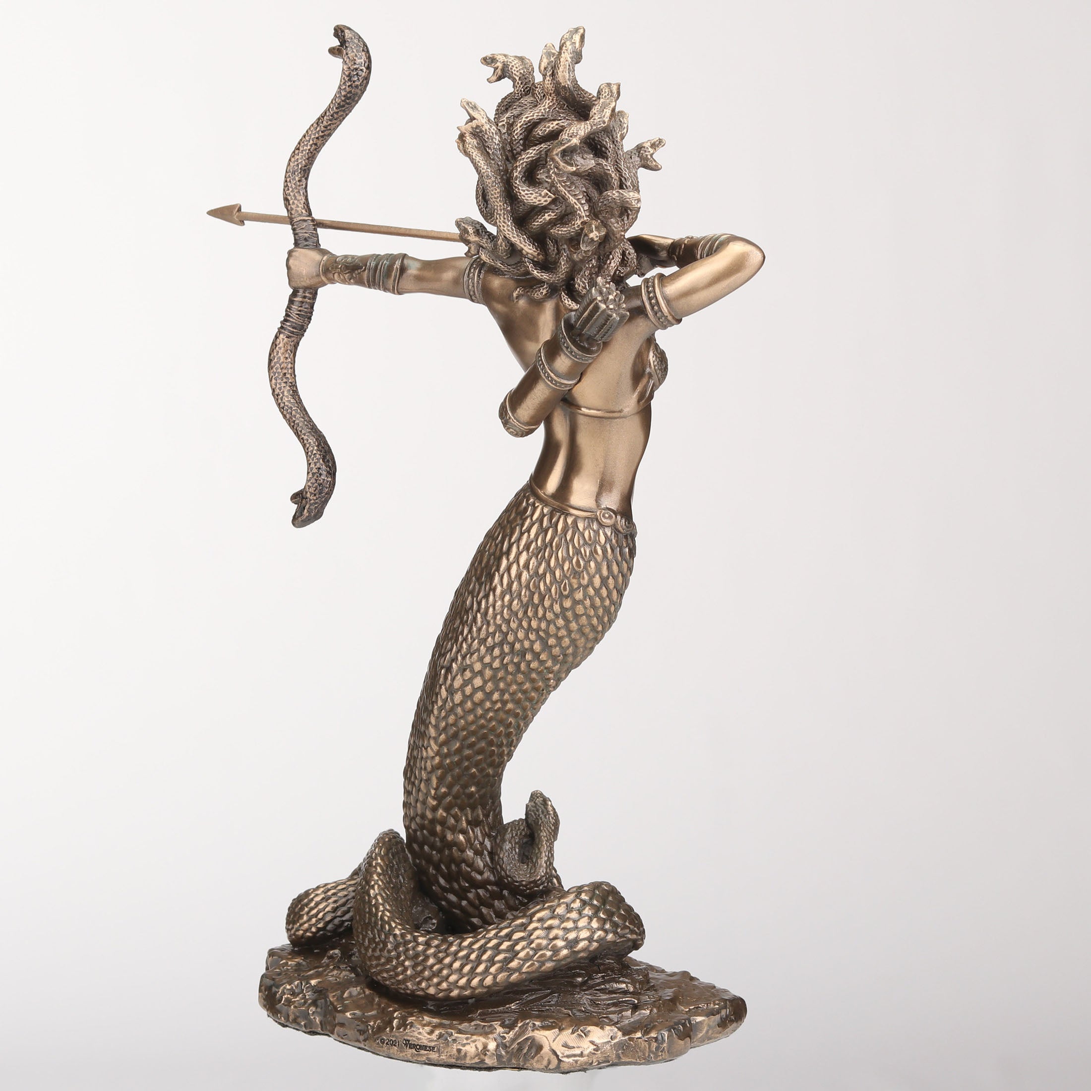 Furious Medusa Shooting Arrow