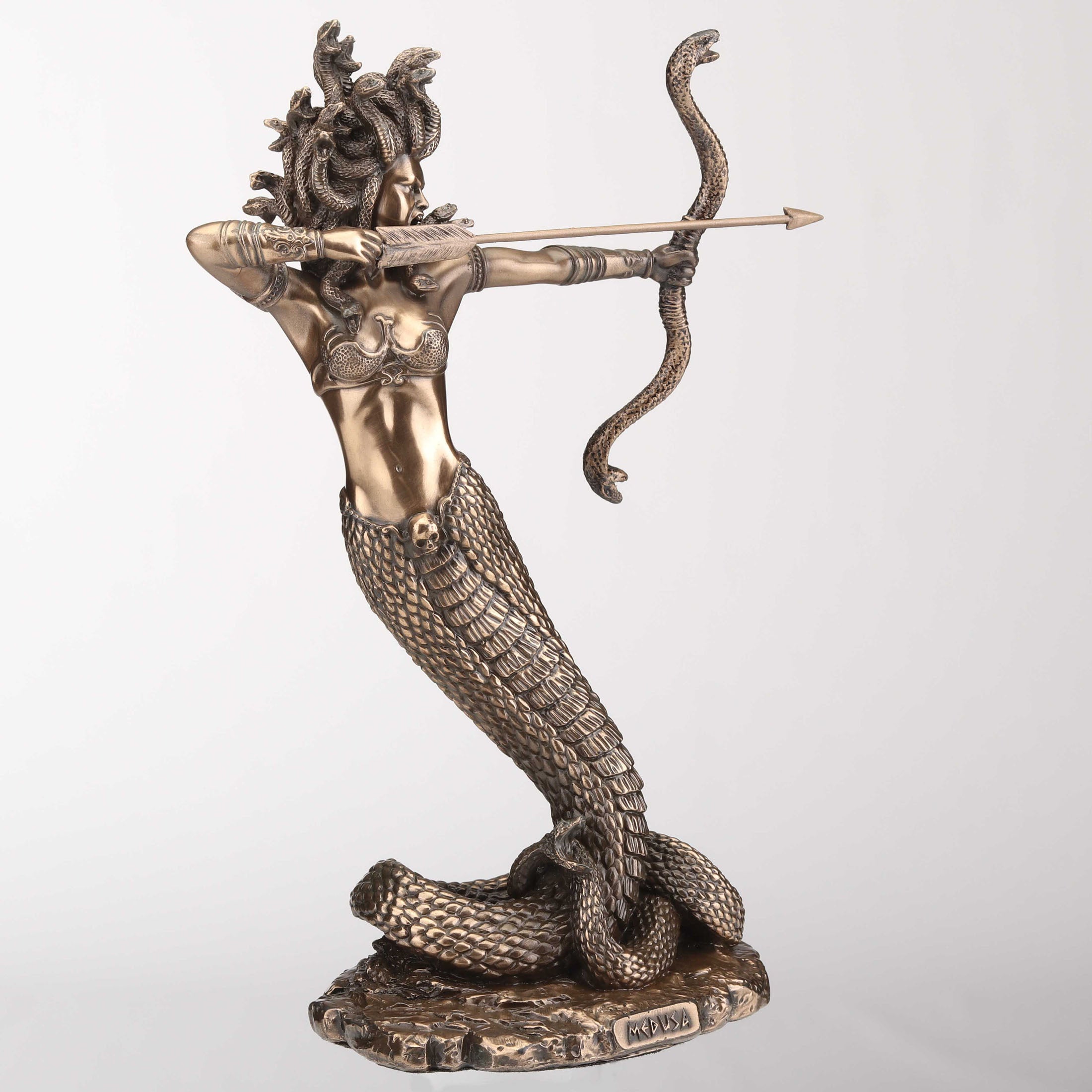 Furious Medusa Shooting Arrow