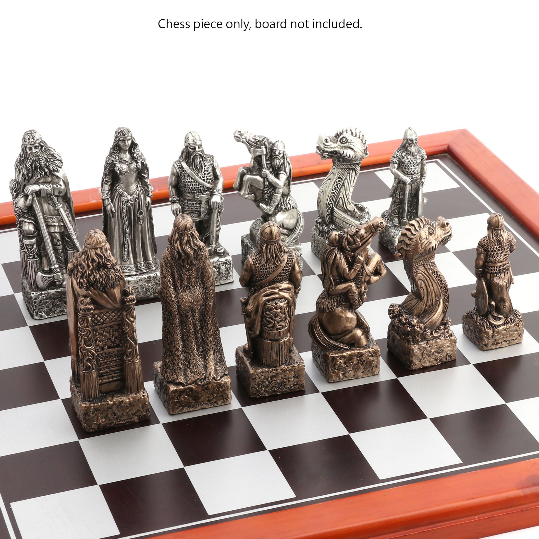 Viking Norseman Chess Set (32 pcs per set) (No Board)
