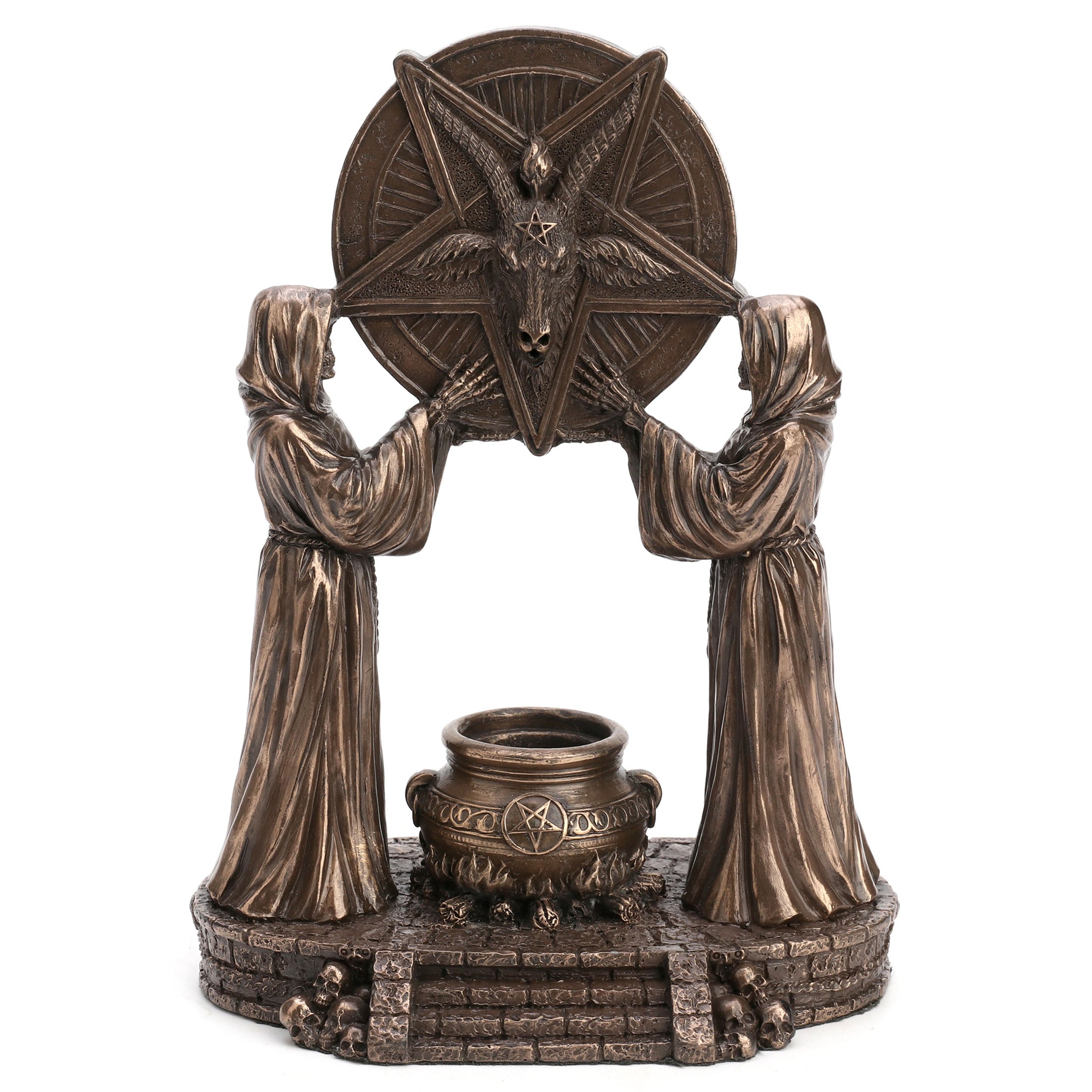 Sigil of Baphomet Occult Altar Backflow Incense Burner