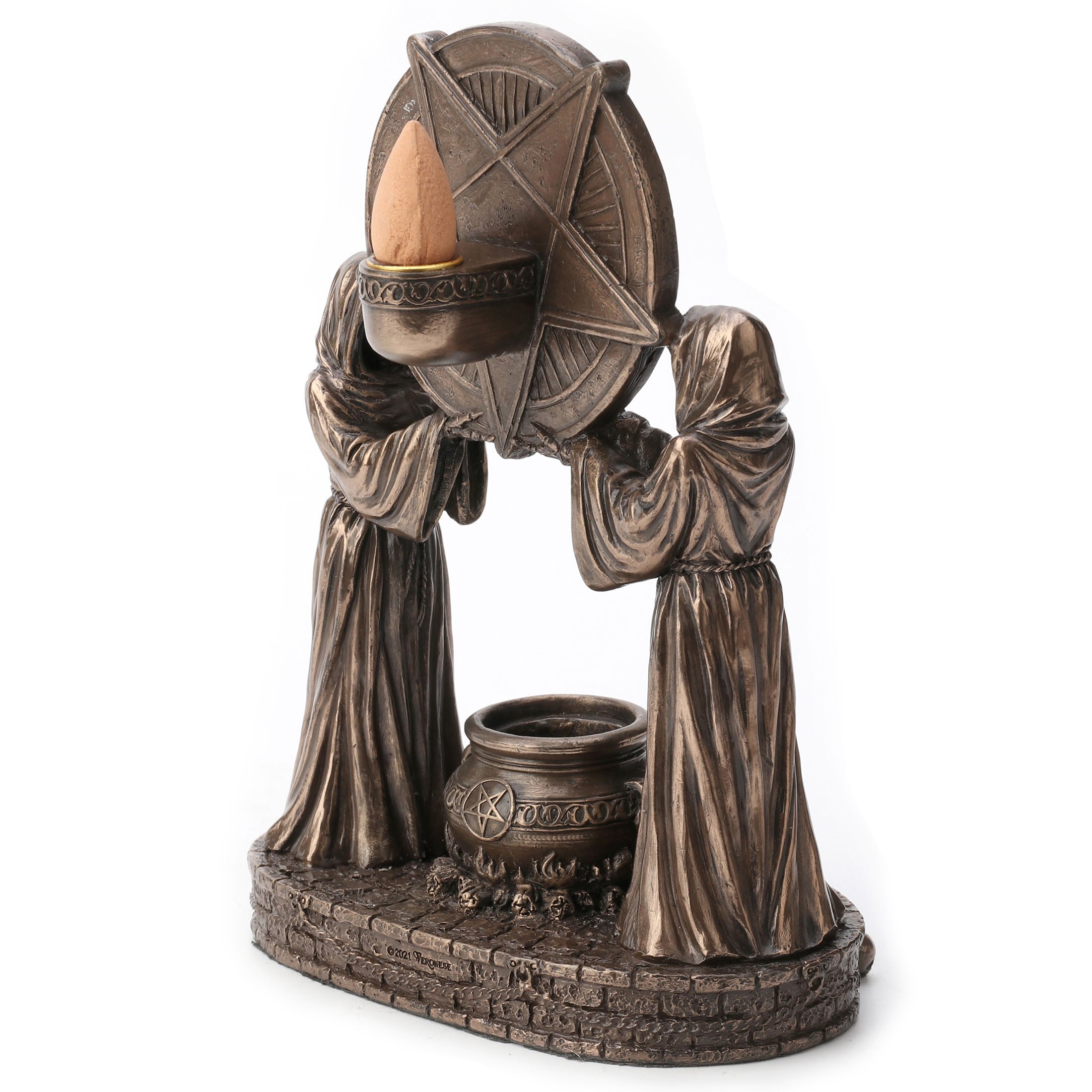 Sigil of Baphomet Occult Altar Backflow Incense Burner