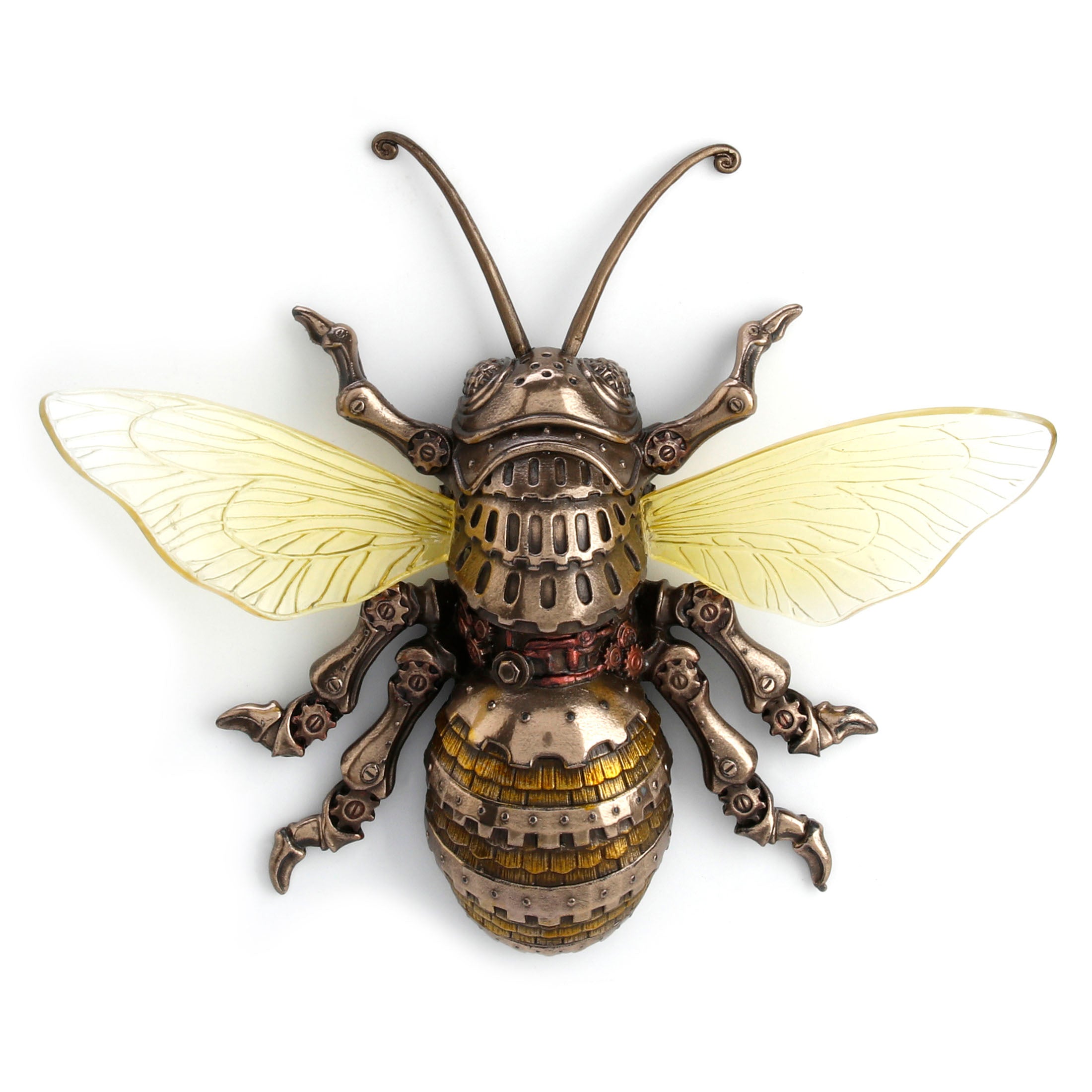 Steampunk Bumblebee Wall Plaque