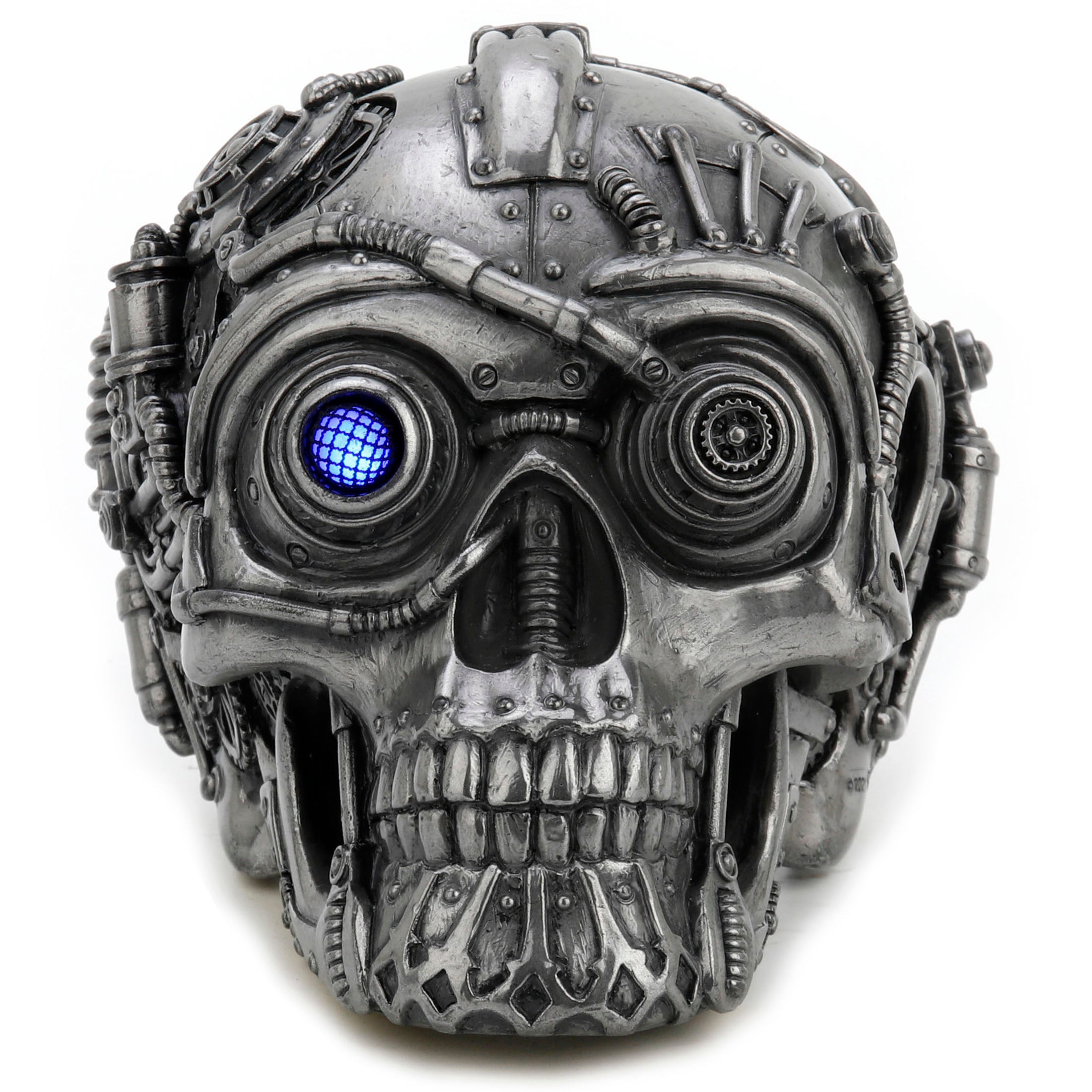 Steampunk Laser Eye Skull (Blue LED)