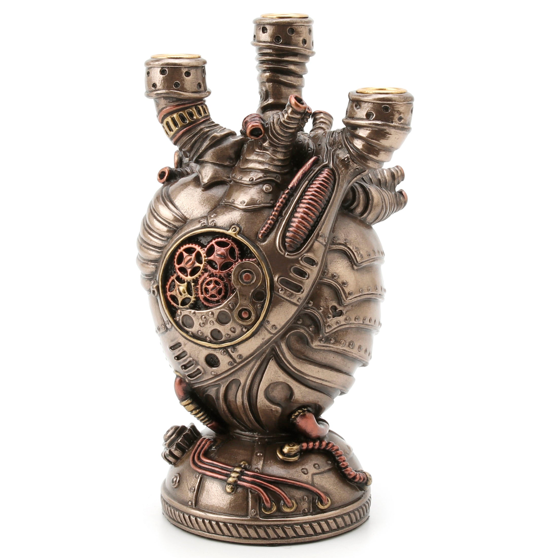 Steampunk Augmented Artery Device (Triple Candle Holder)