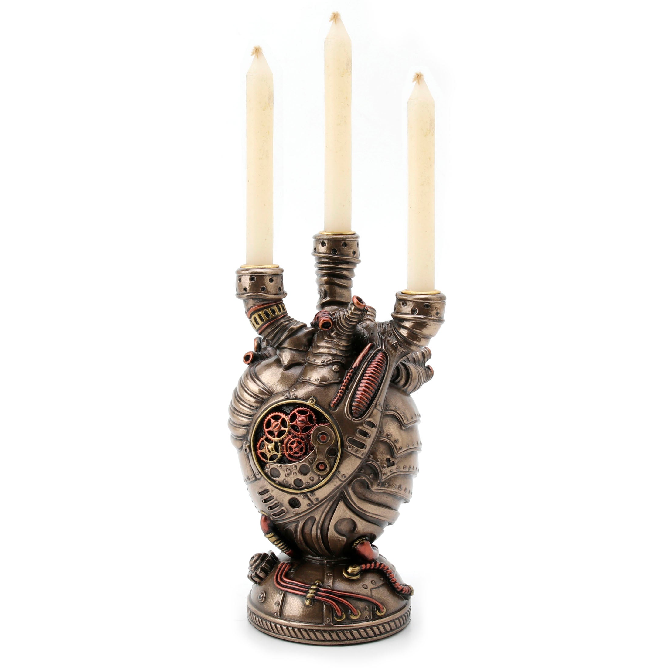 Steampunk Augmented Artery Device (Triple Candle Holder)