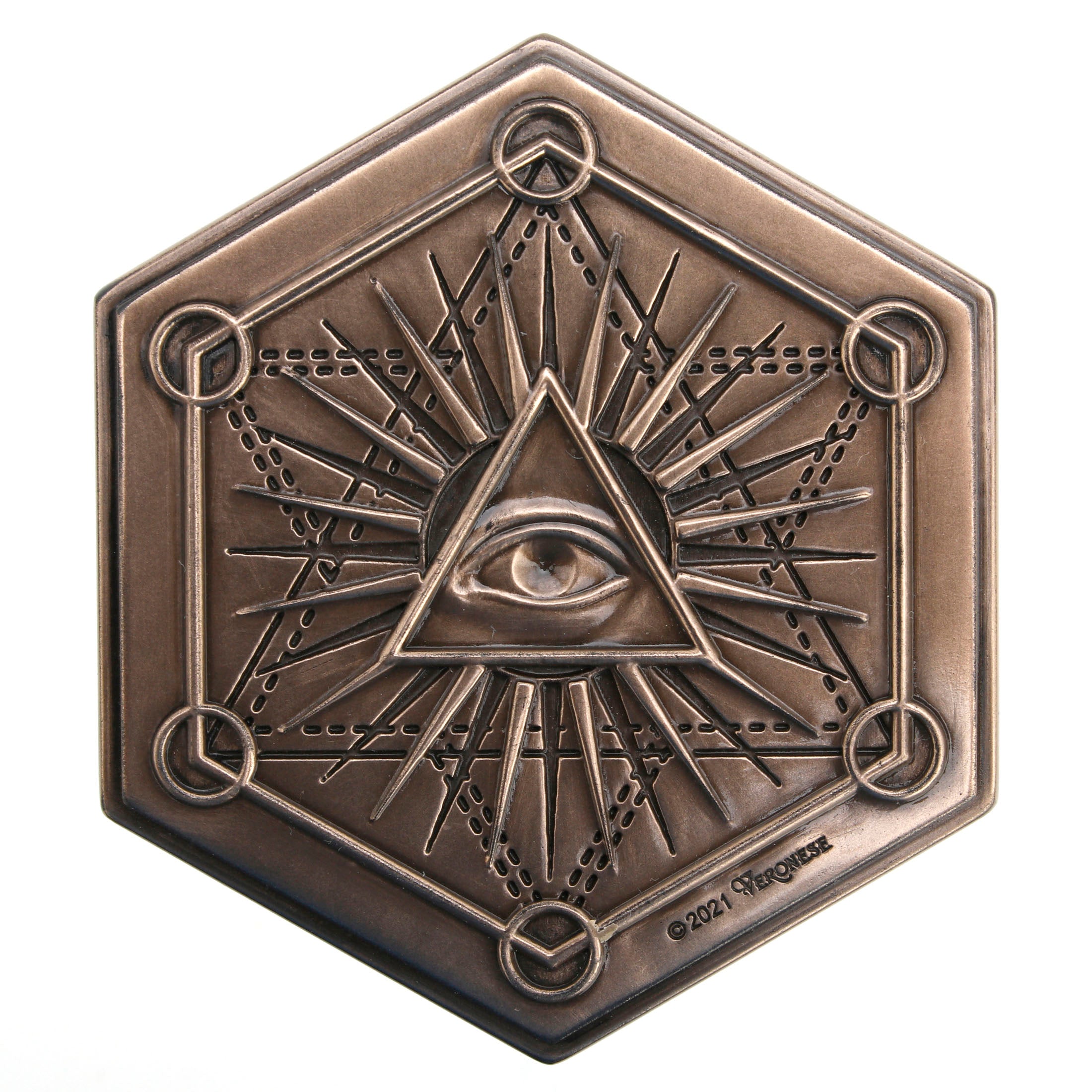 Eye of Providence Freemason Hourglass