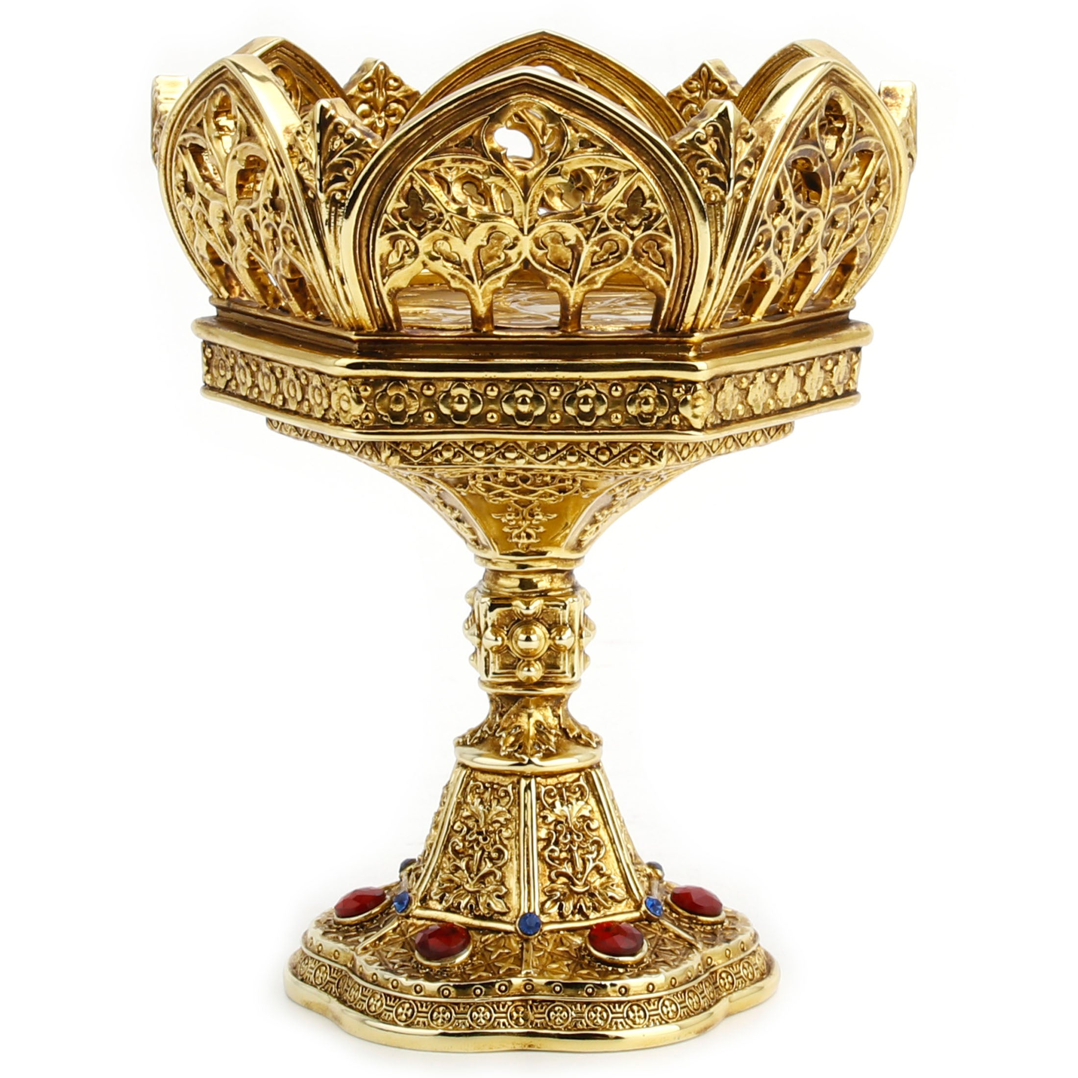 Hexagon Cathedral Stand Votive Candle Holder