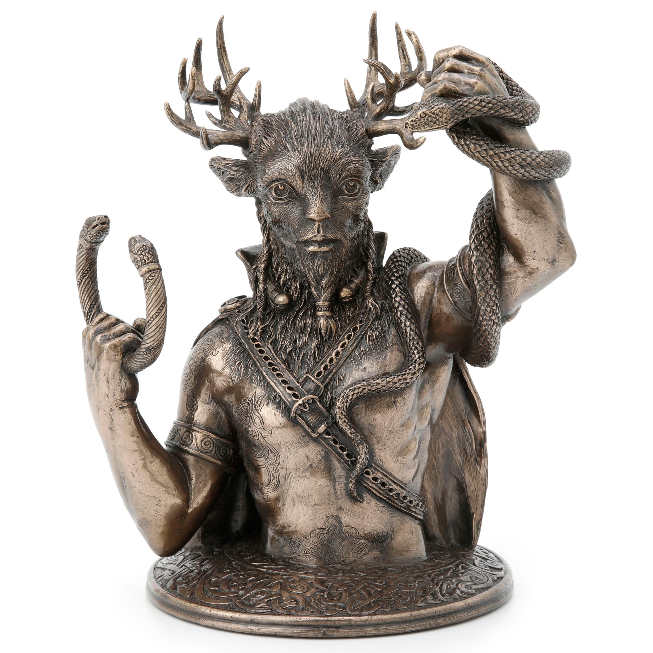 Cernunnos The Horned God Of The Celtic Wild Bust