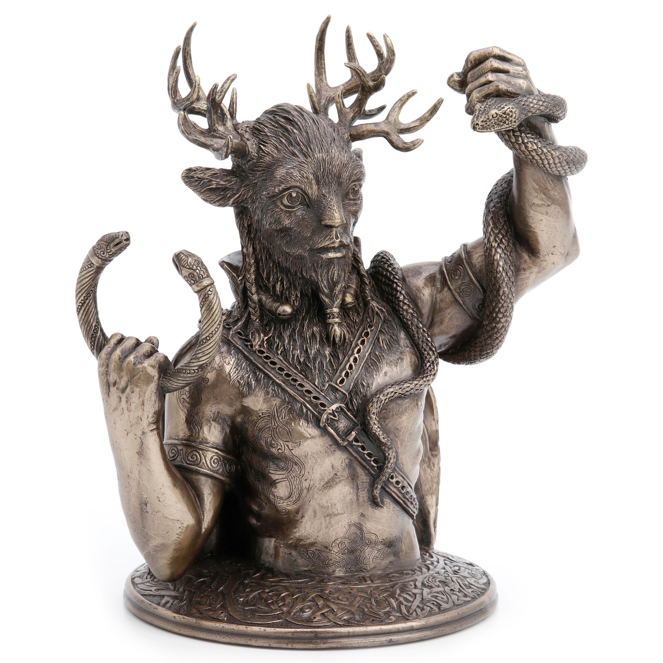 Cernunnos The Horned God Of The Celtic Wild Bust