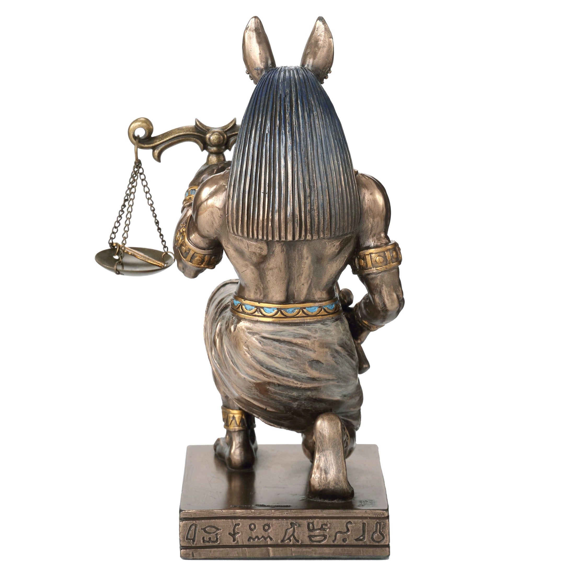 Kneeling Anubis Holding Scale