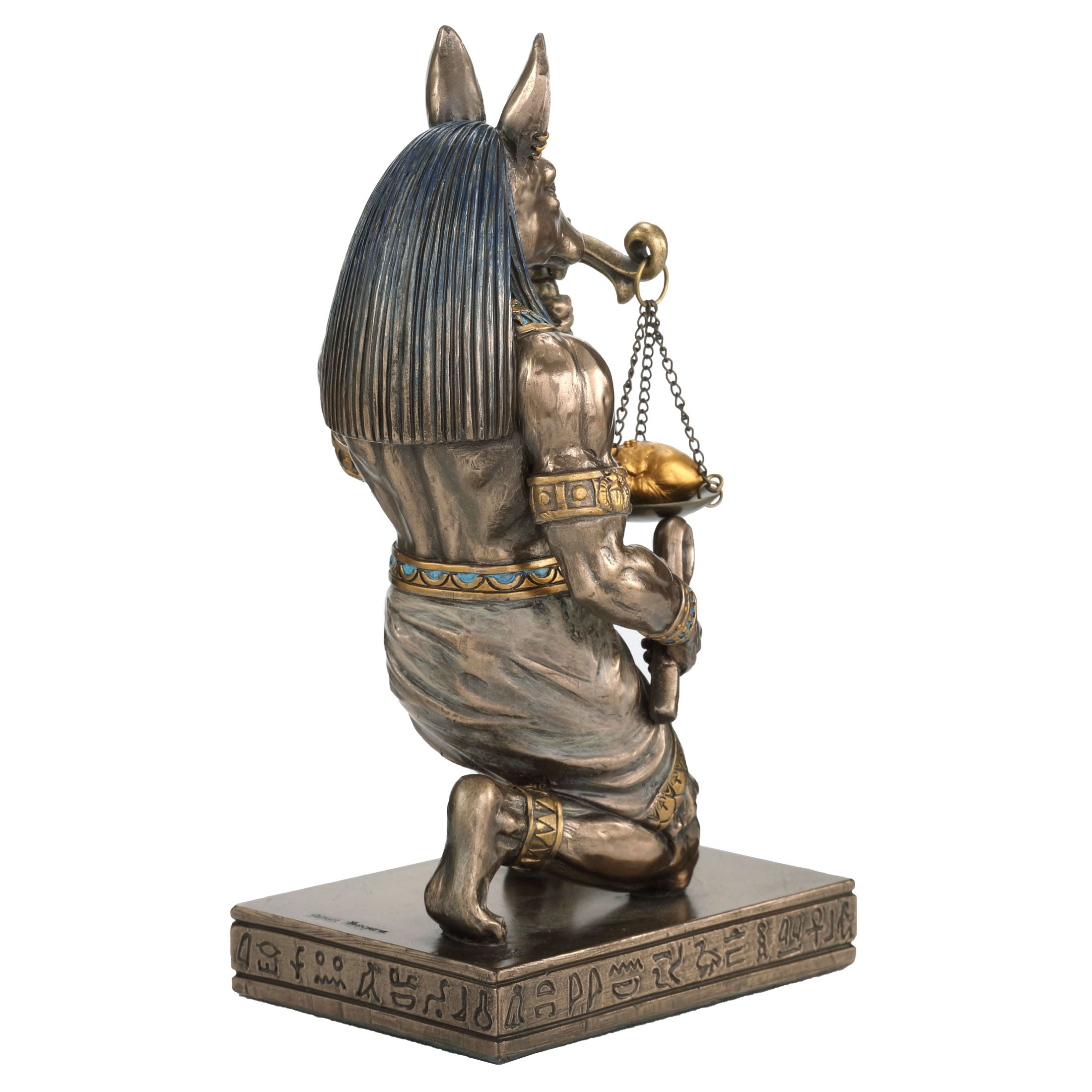 Kneeling Anubis Holding Scale