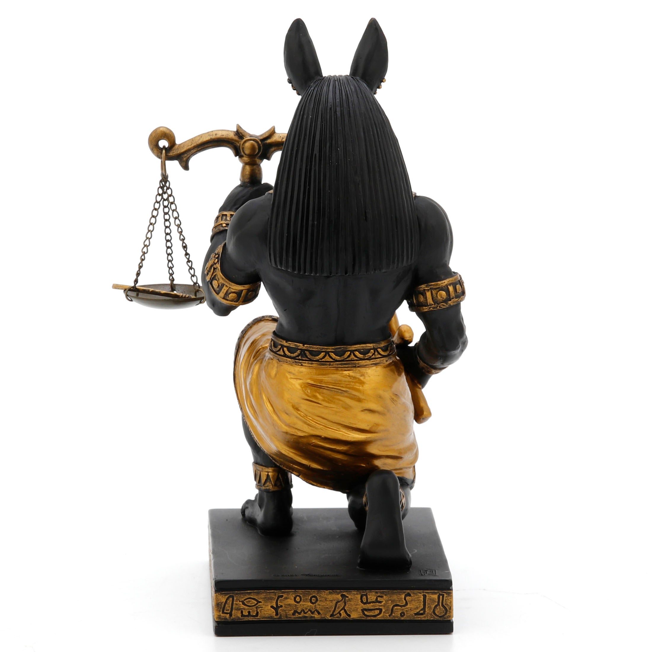 Kneeling Anubis Holding Scale