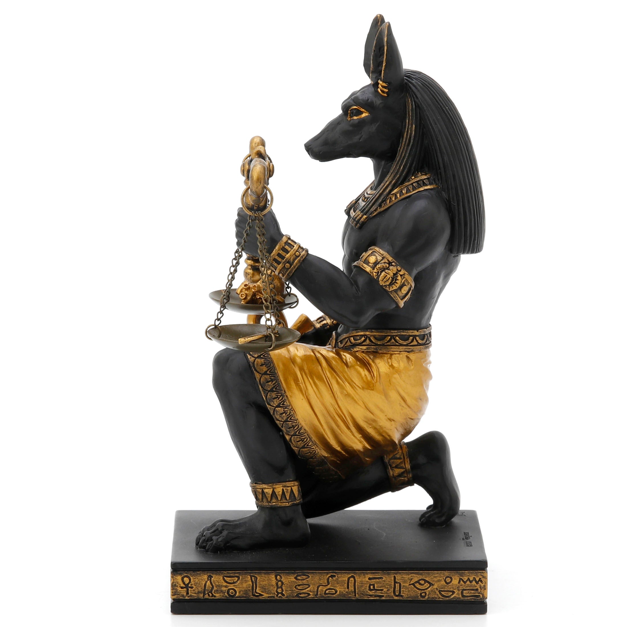 Kneeling Anubis Holding Scale