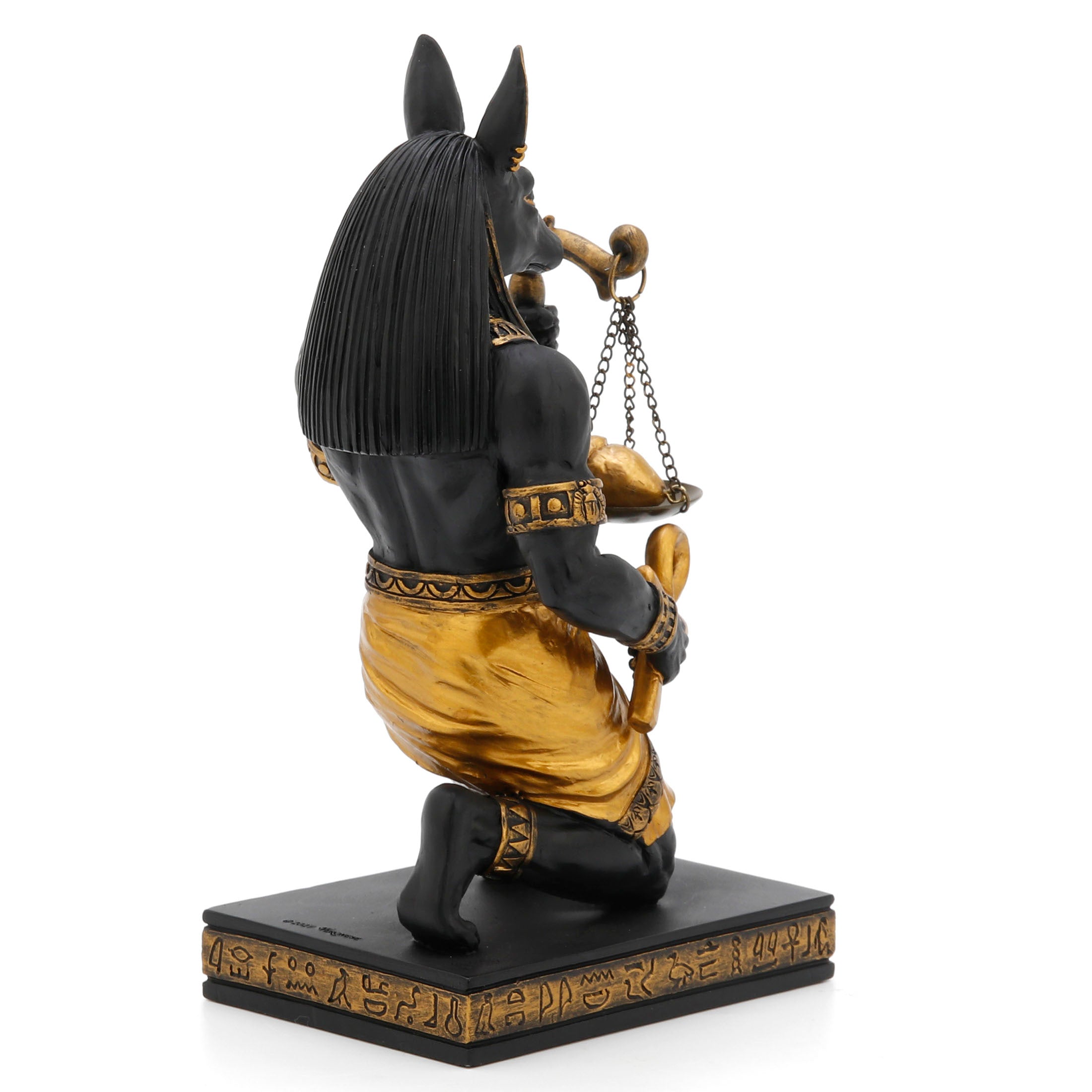 Kneeling Anubis Holding Scale