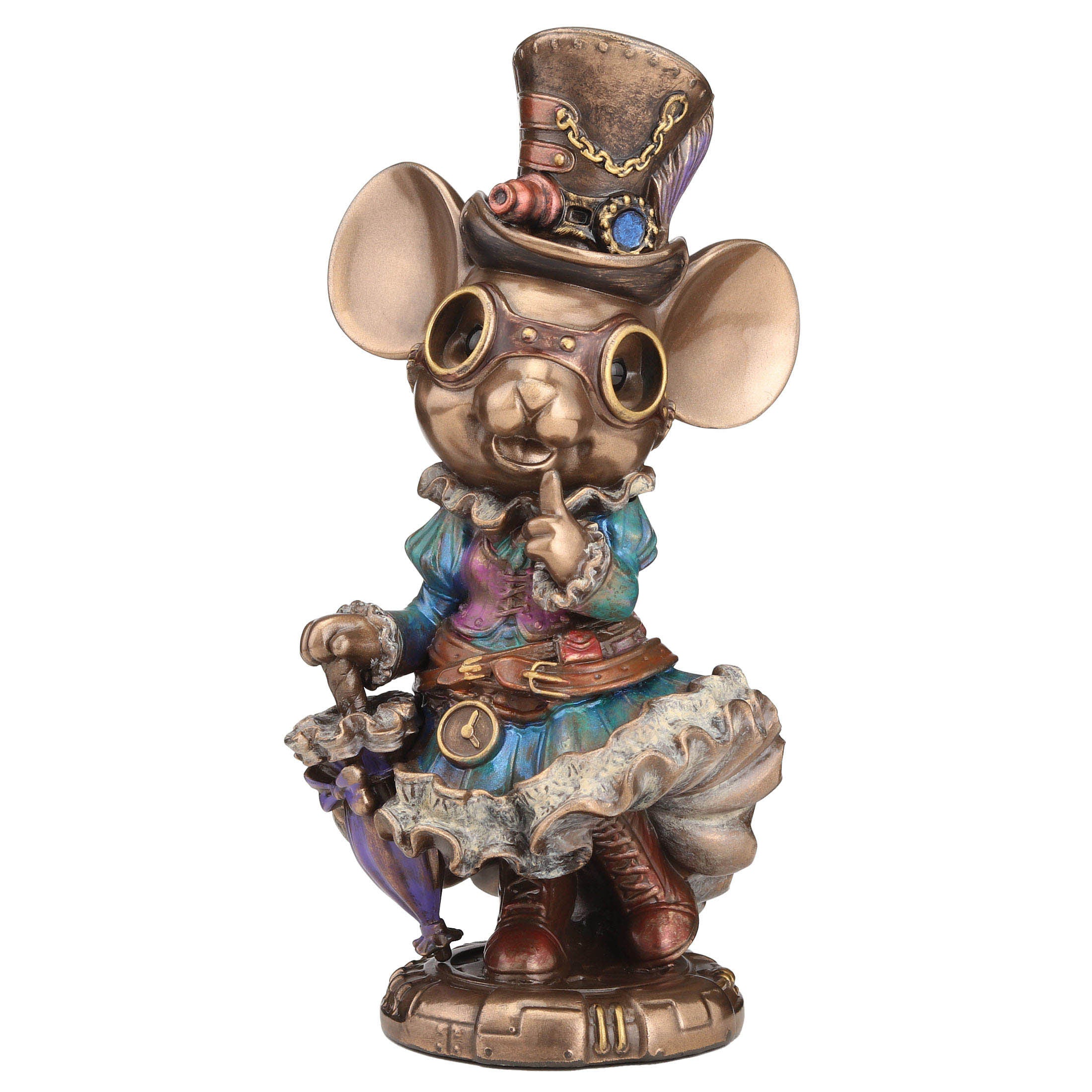Steampunk Lady Mouse With A Proper Parasol