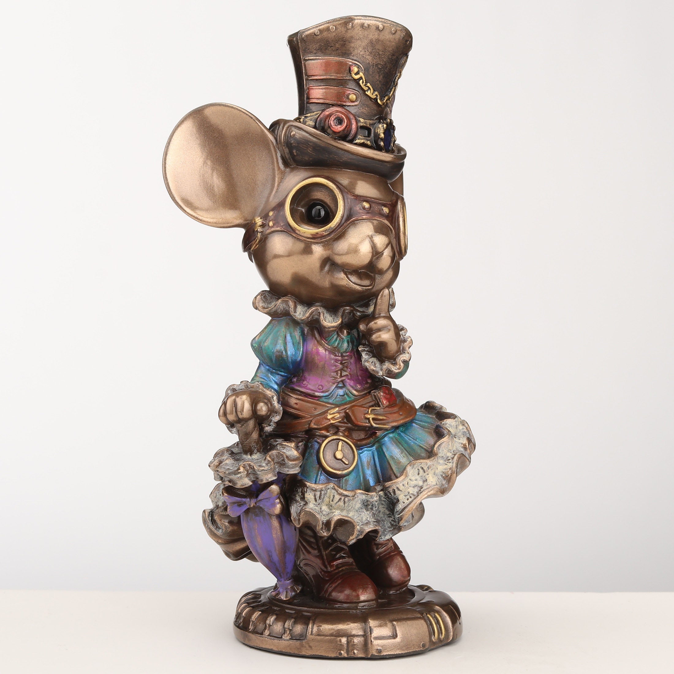 Steampunk Lady Mouse With A Proper Parasol
