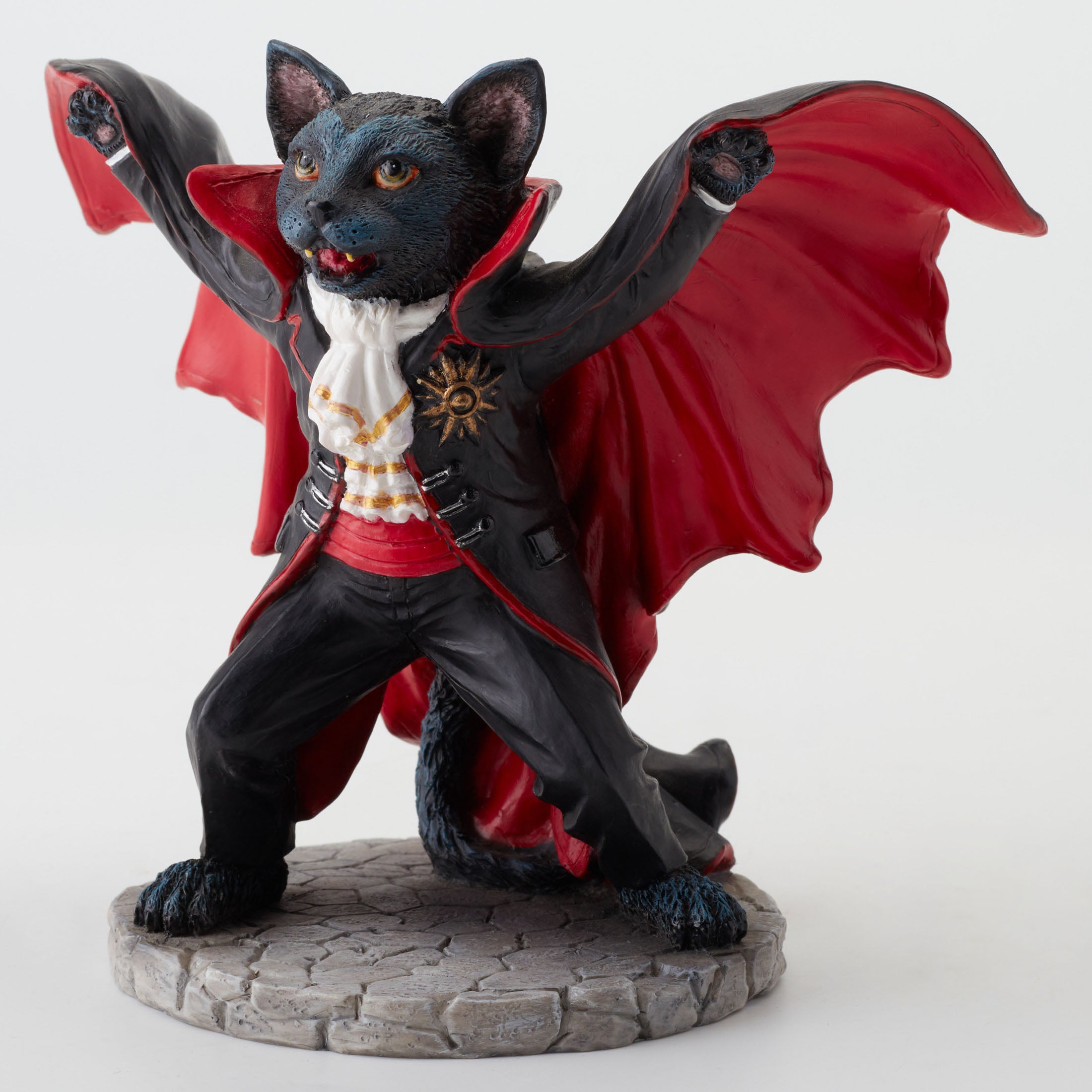 Vampire Cat Bat Pose