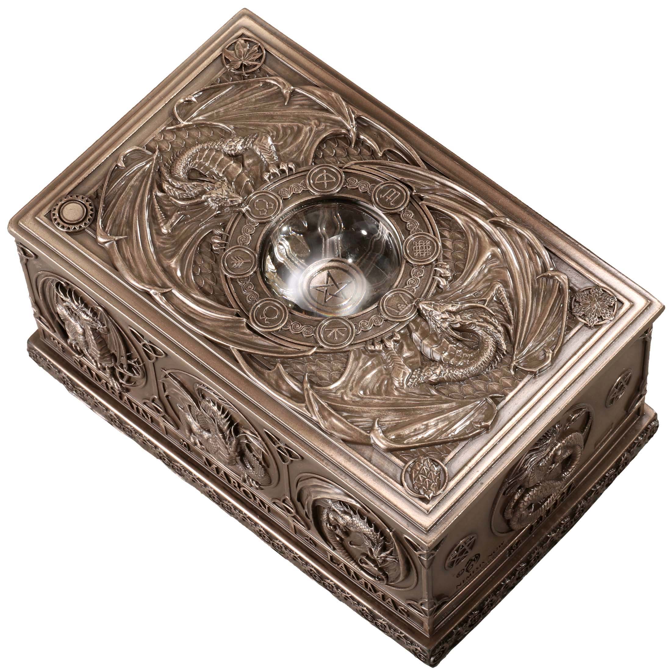 Dragons Of The Sabbats Tarot Box By Anne Stokes