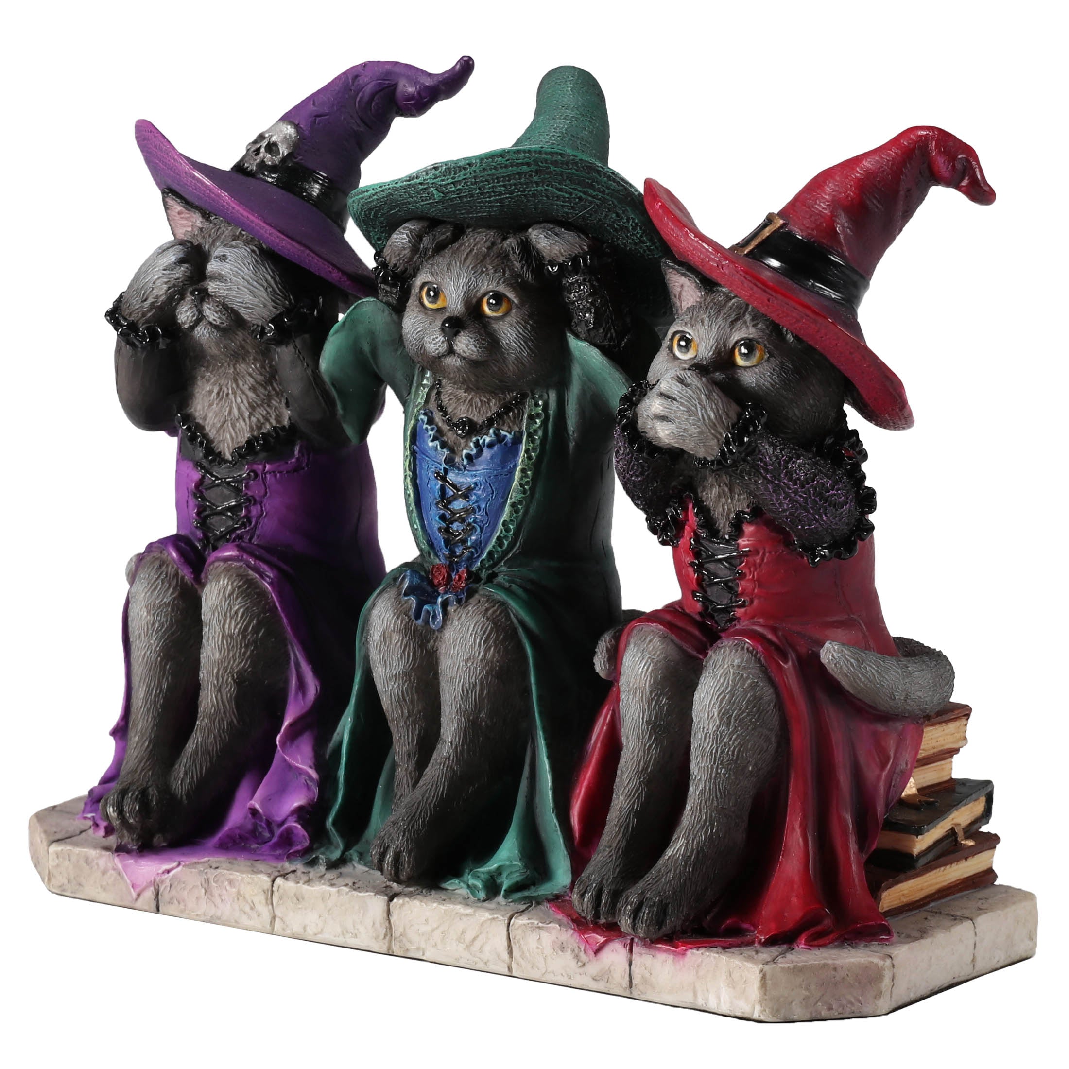 See No Evil Hear No Evil Speak No Evil Witch Cats