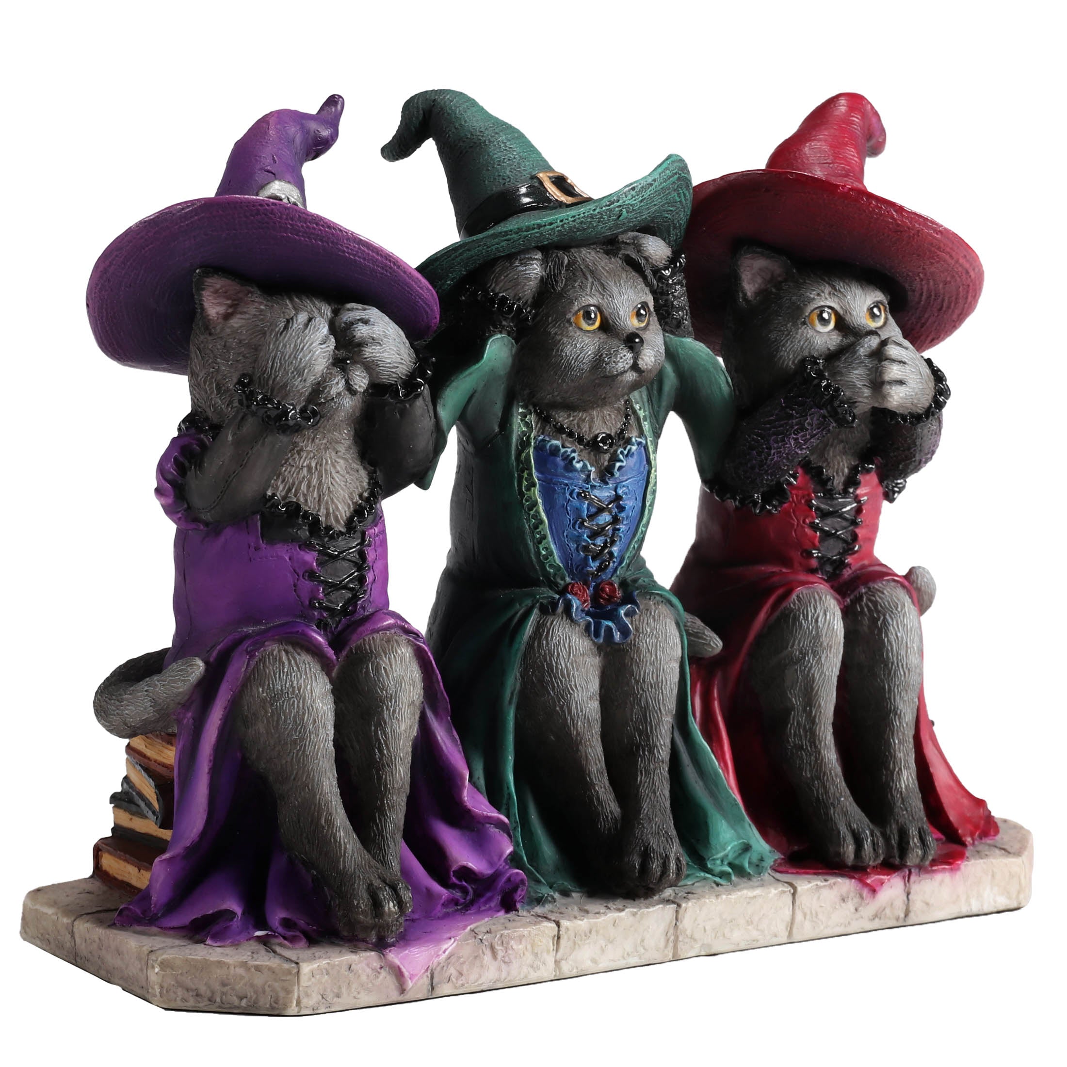 See No Evil Hear No Evil Speak No Evil Witch Cats