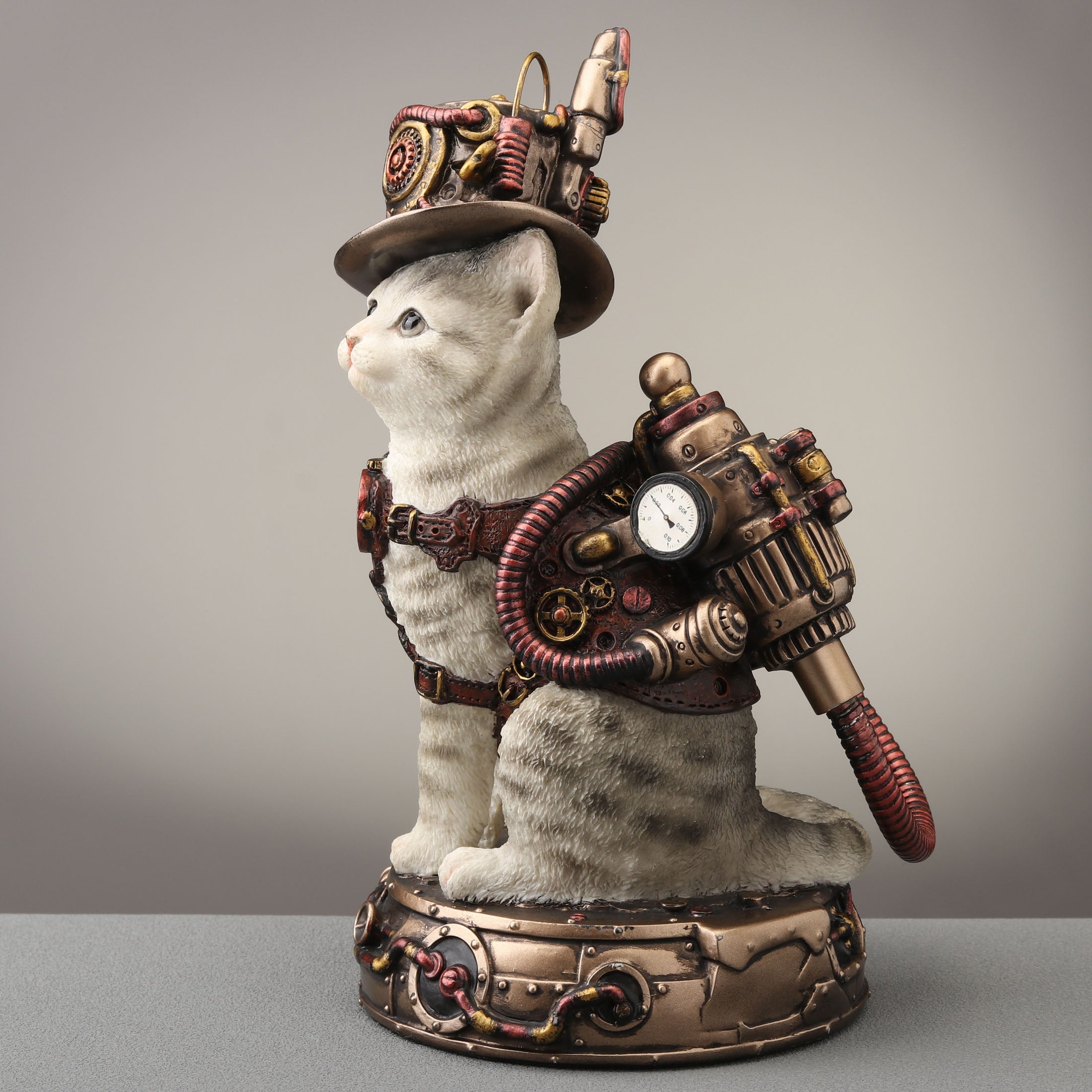 Steampunk Chaotic Neutral Cat