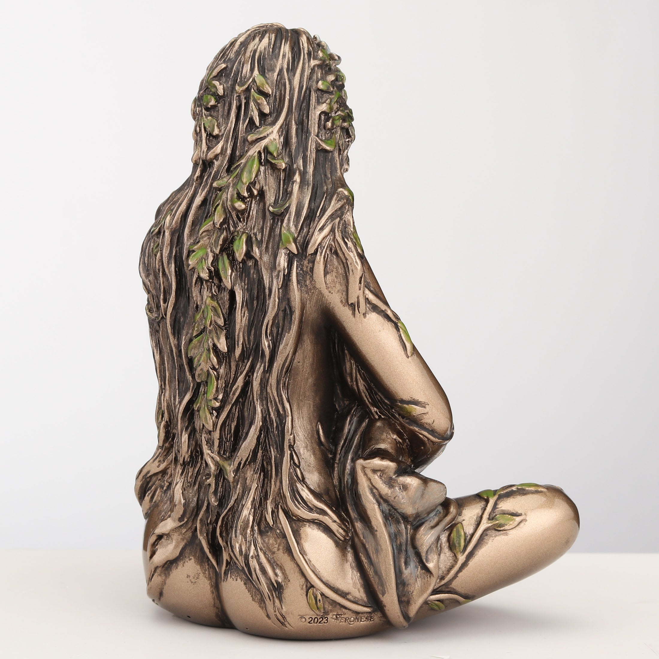 Mother Earth Gaia Nurturing Baby Cradle Position