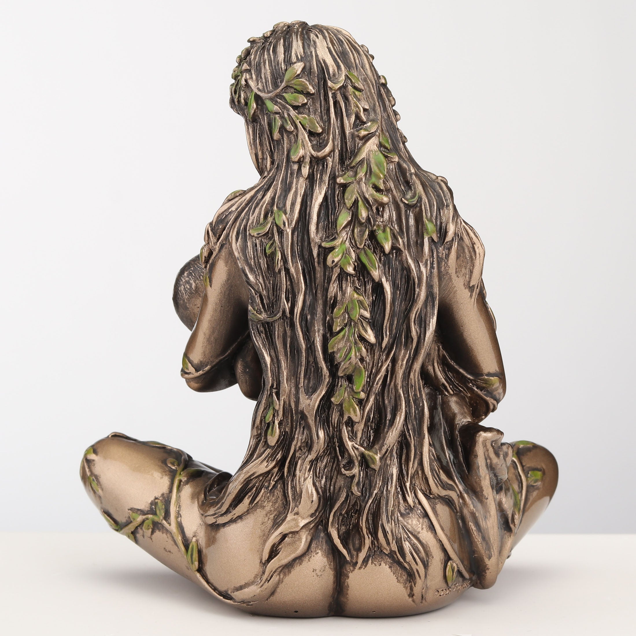 Mother Earth Gaia Nurturing Baby Cradle Position