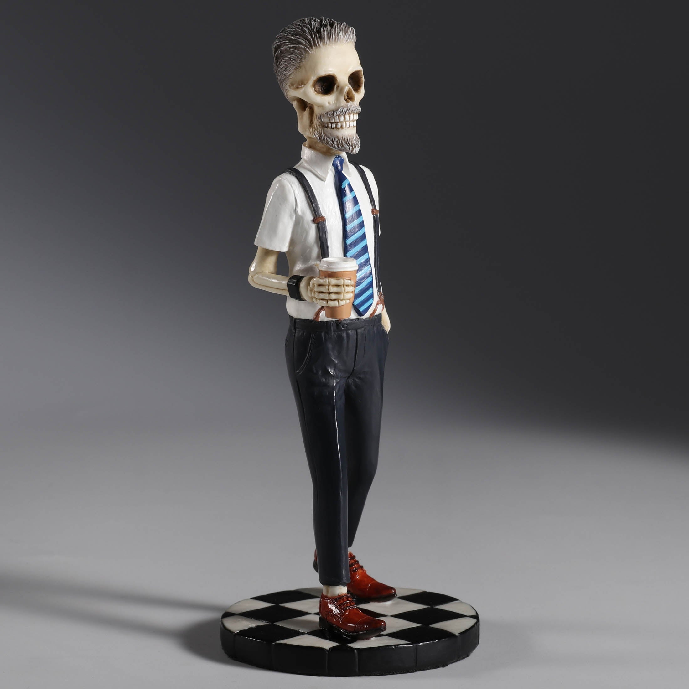 Skeleton Full Sleeve Vintage Hipster