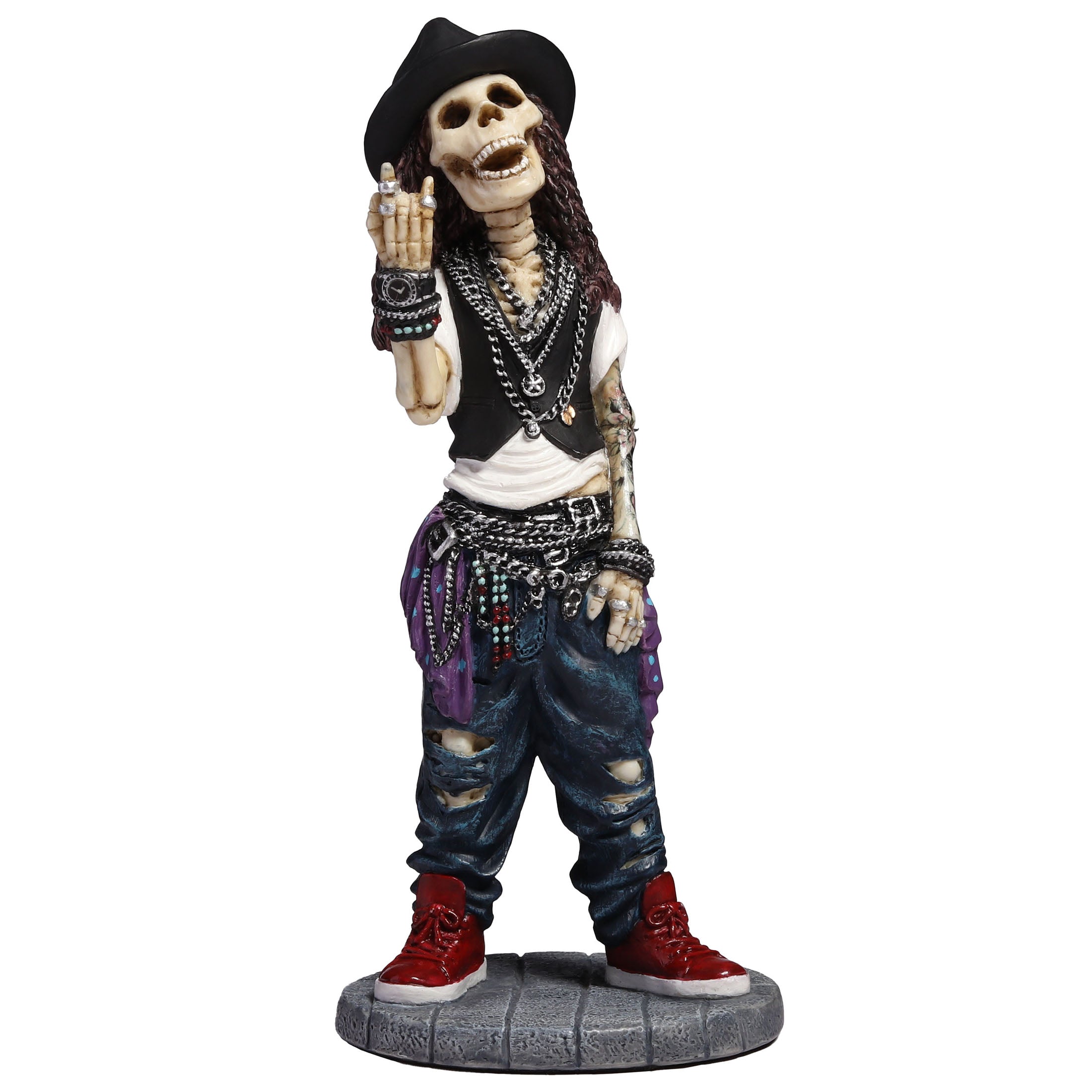 Skeleton High Top Clout Crew
