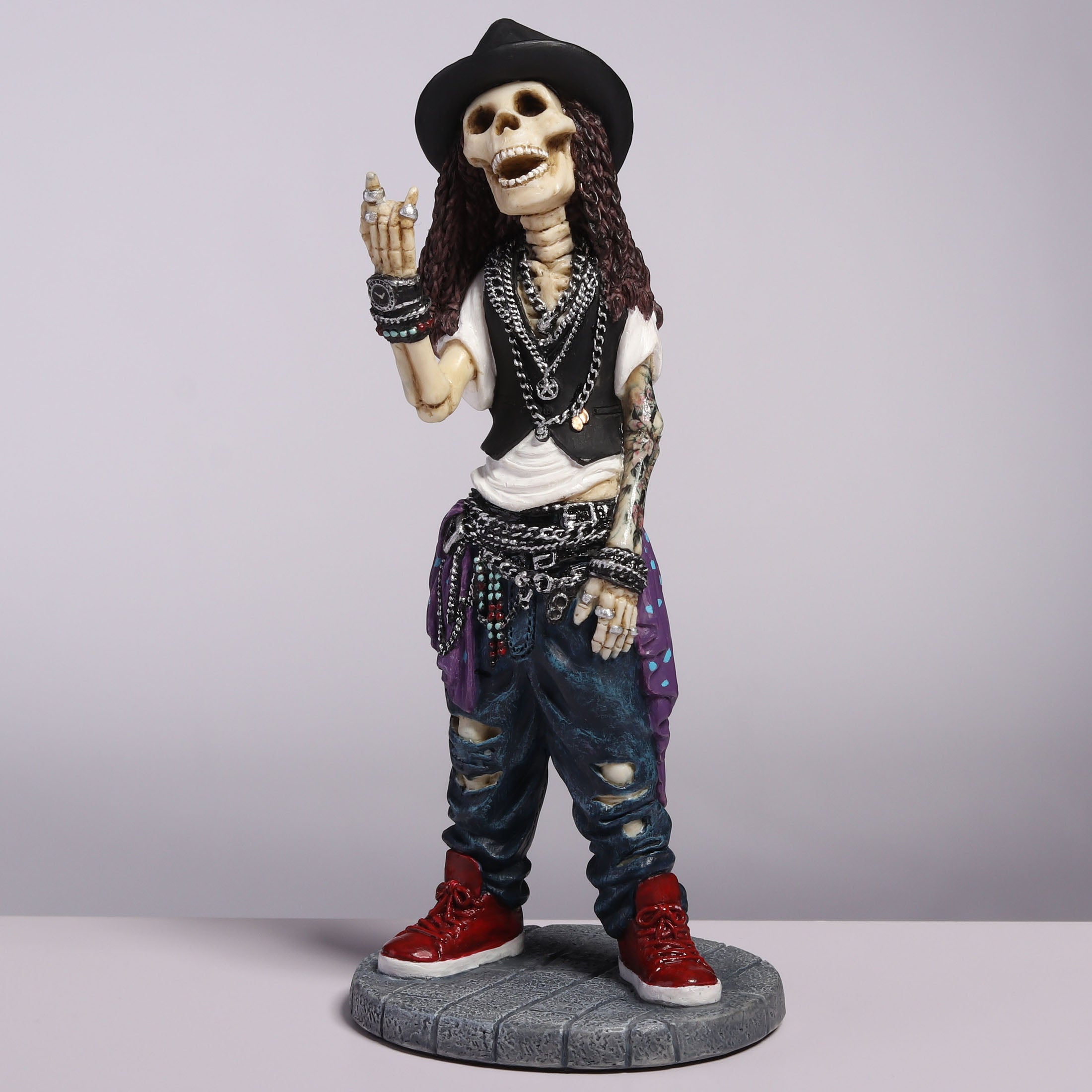 Skeleton High Top Clout Crew