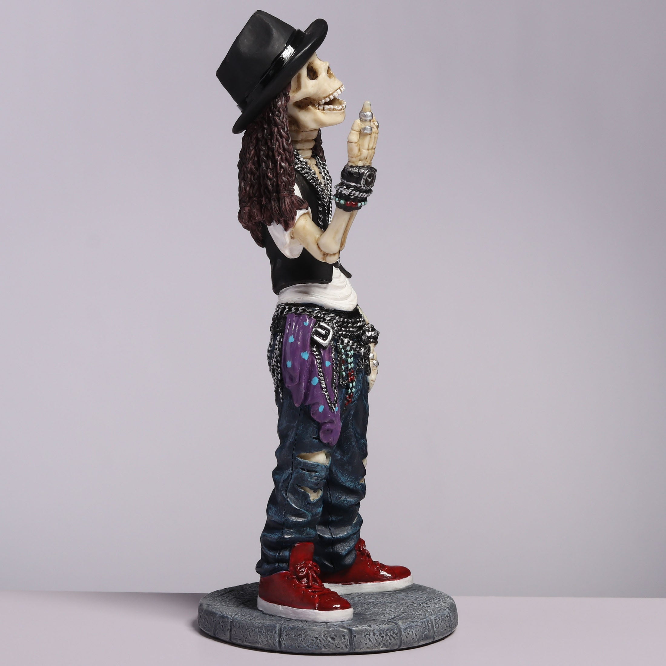 Skeleton High Top Clout Crew
