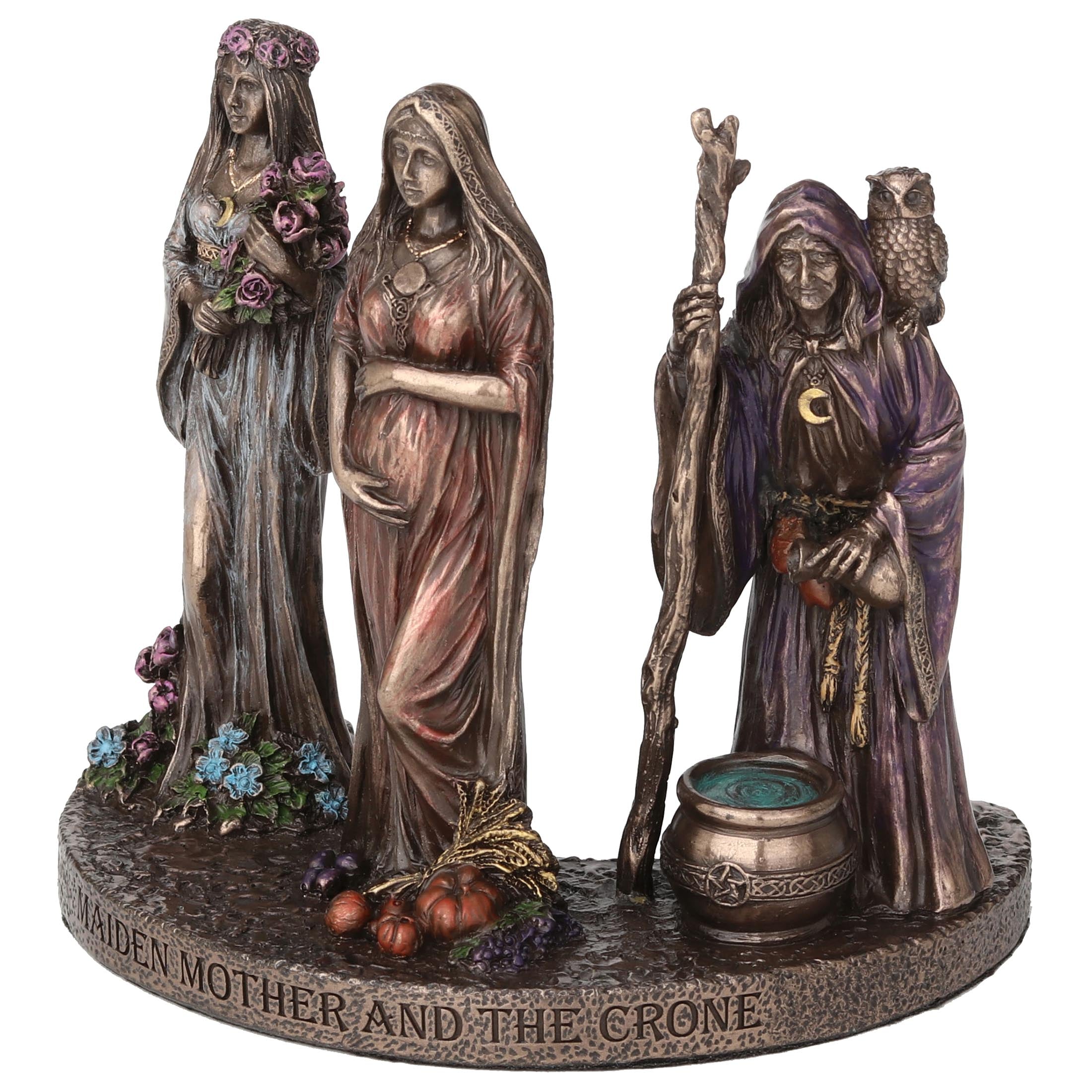 Triple Goddess Maiden Mother And Crone