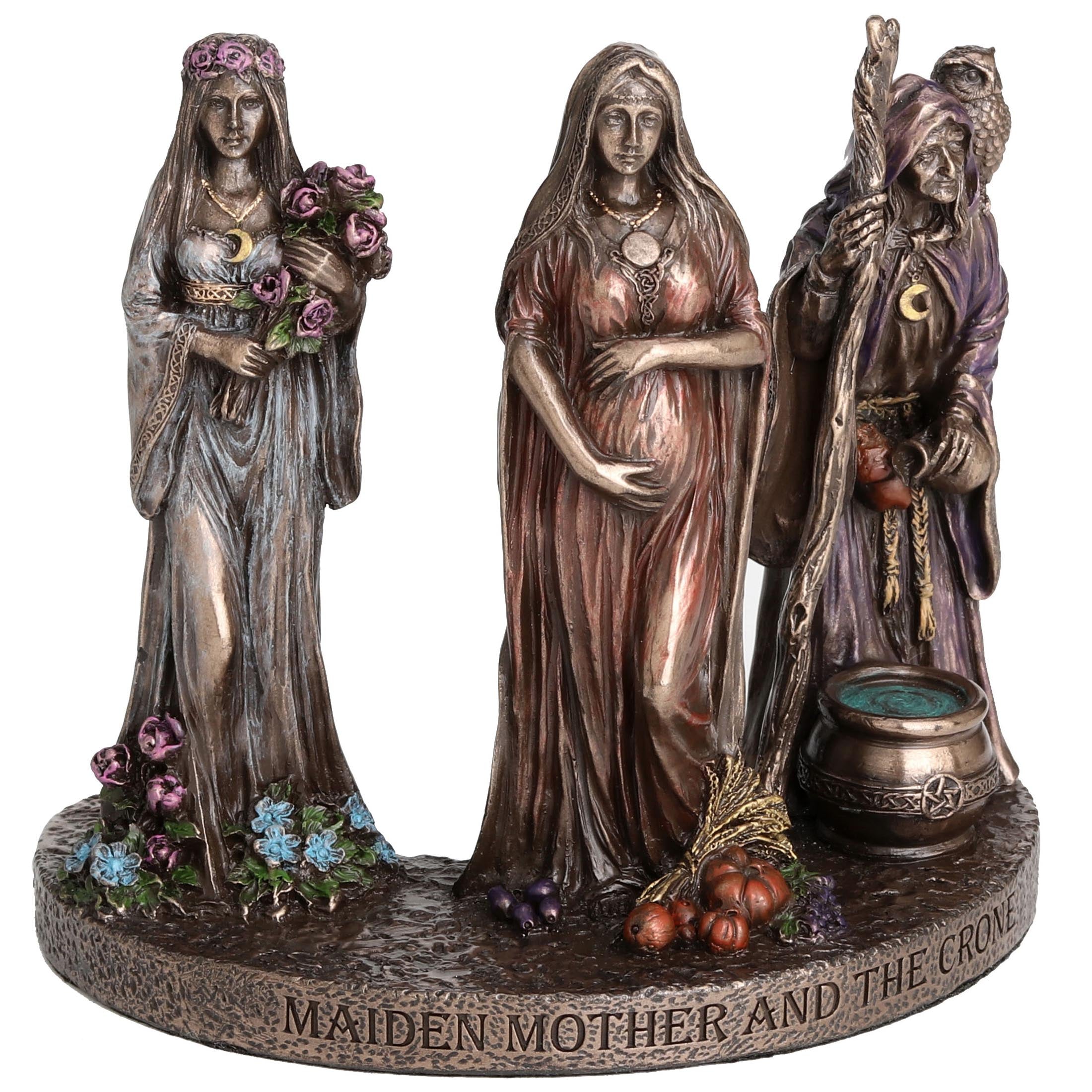Triple Goddess Maiden Mother And Crone