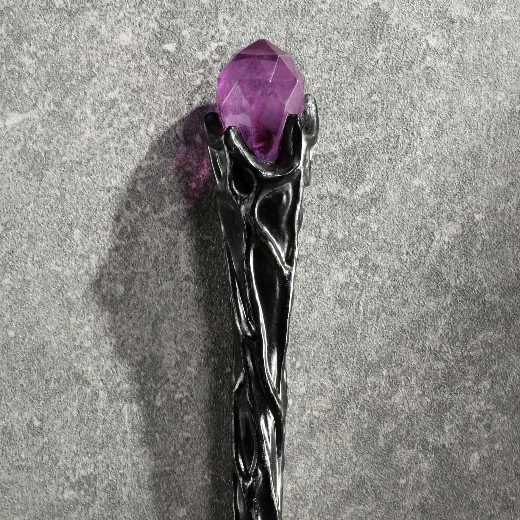 Amethyst Meteoric Spire Magic Wand