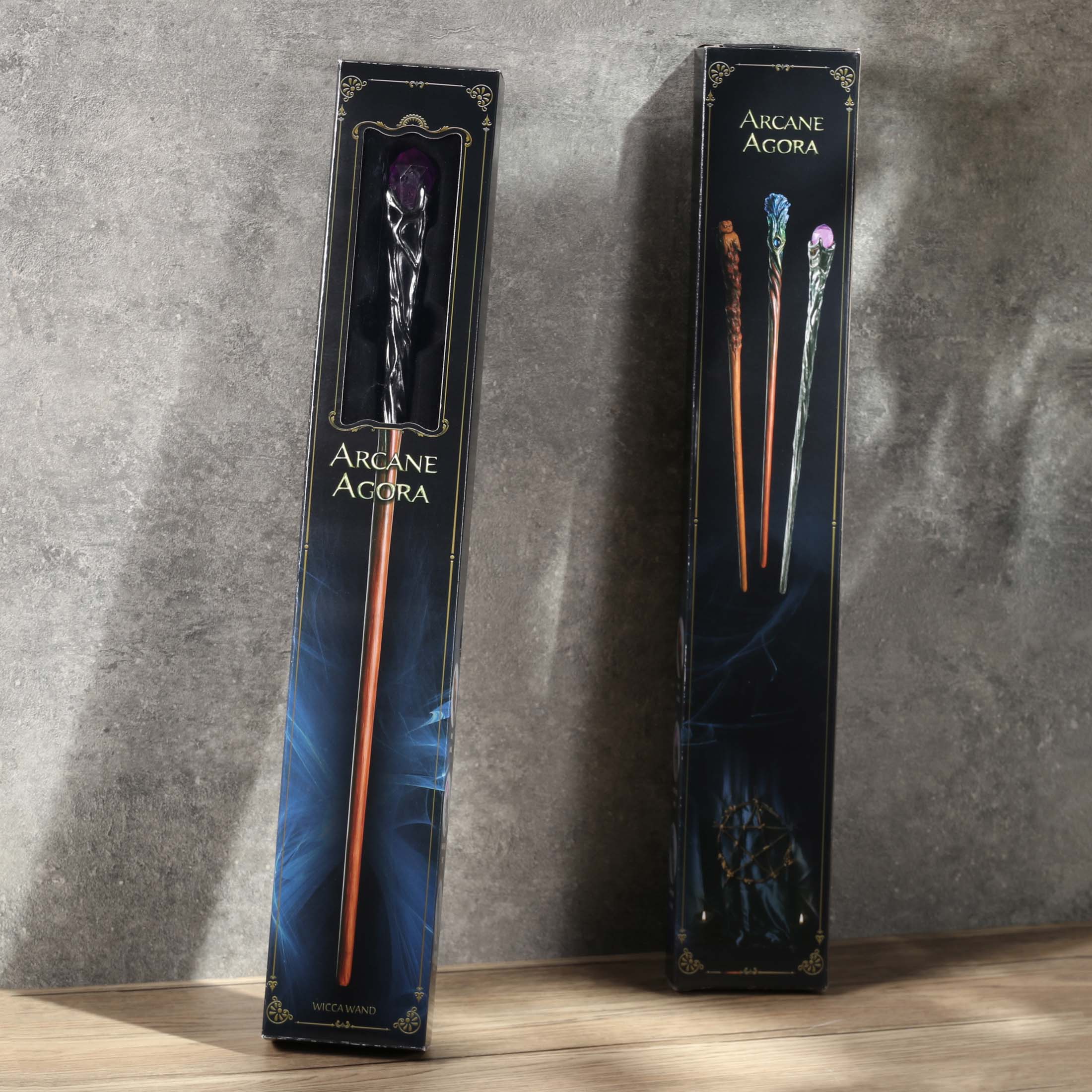 Amethyst Meteoric Spire Magic Wand