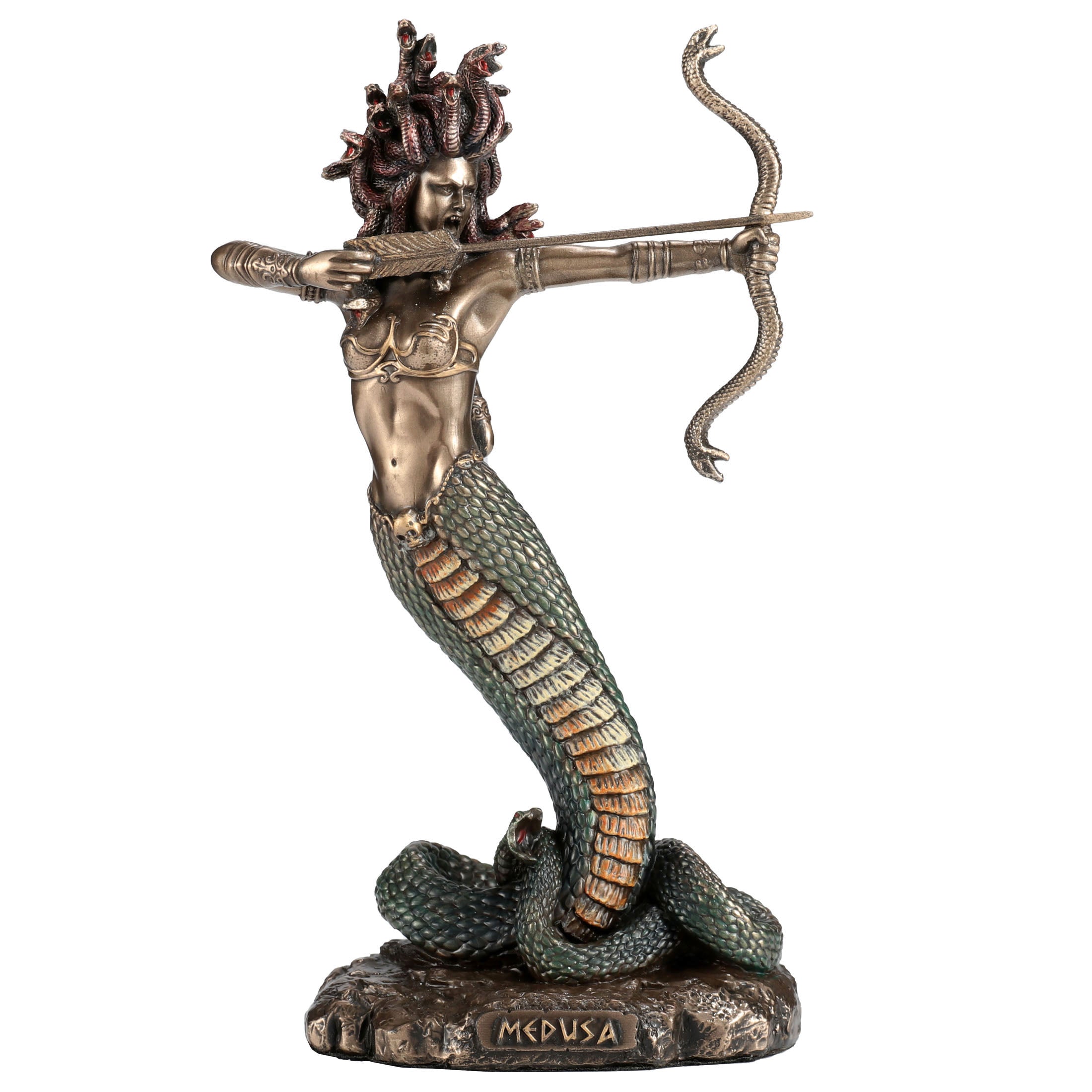 Furious Medusa Shooting Arrow