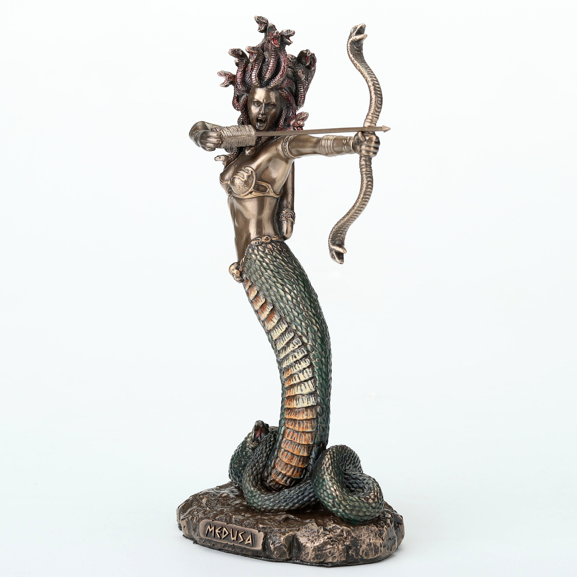Furious Medusa Shooting Arrow