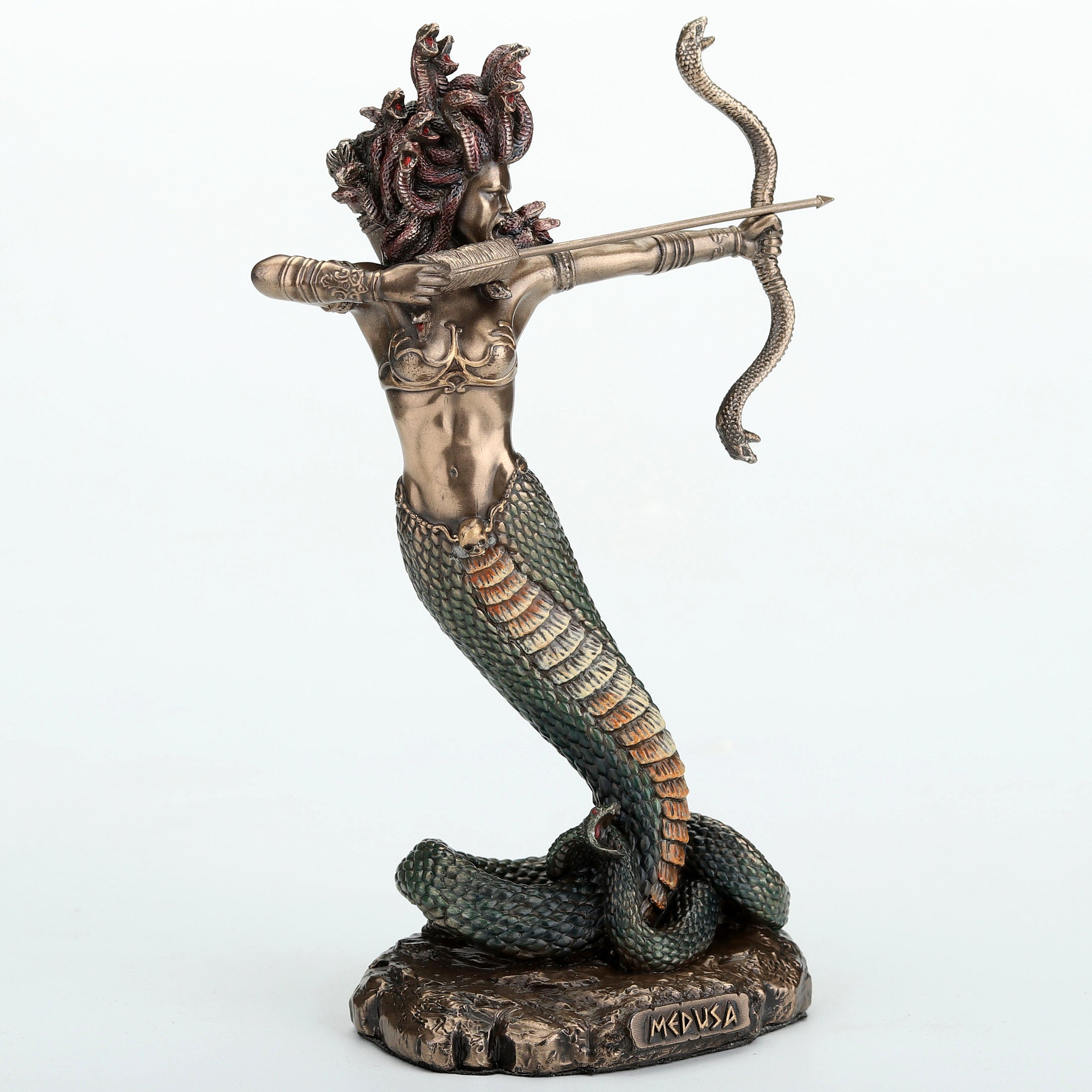 Furious Medusa Shooting Arrow