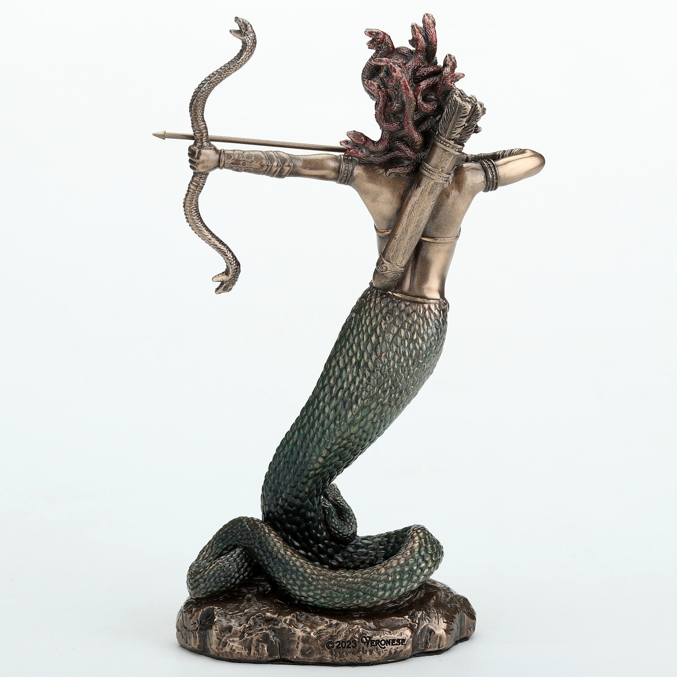 Furious Medusa Shooting Arrow