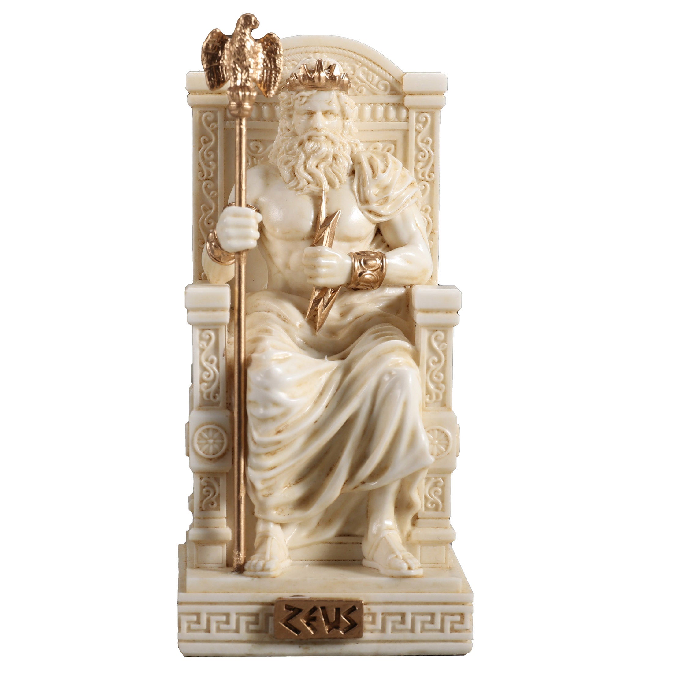 Zeus Sitting On Throne